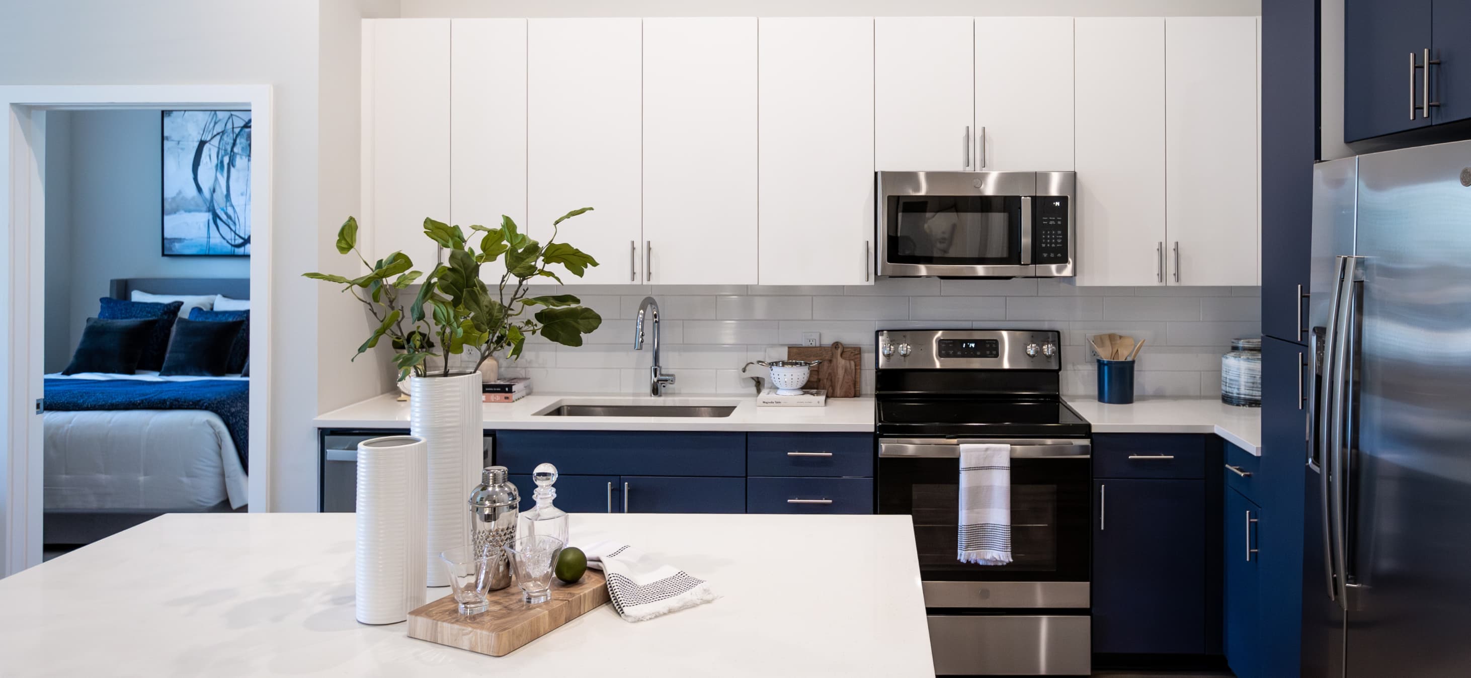 Kitchen at MAA Optimist Park in Charlotte, NC