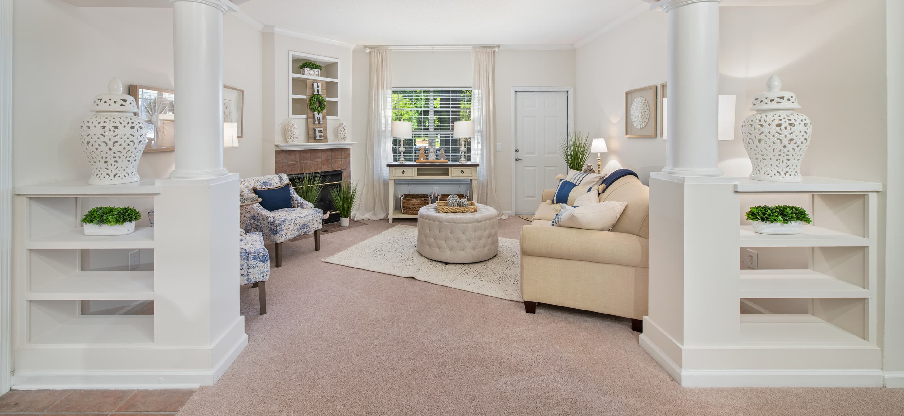 Living Room at MAA Cypress Cove in Charleston, SC