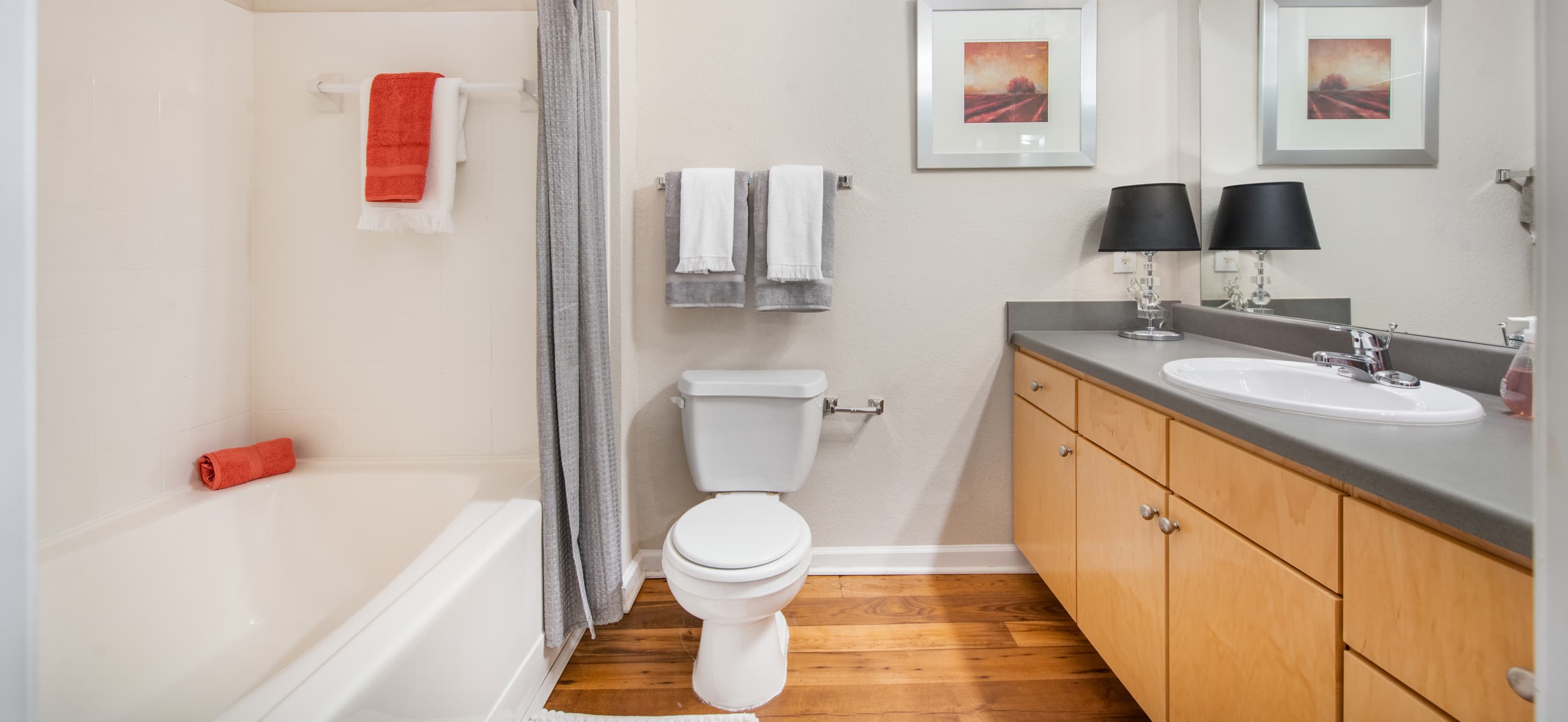 Bathroom at MAA Point Place in Greenville, SC