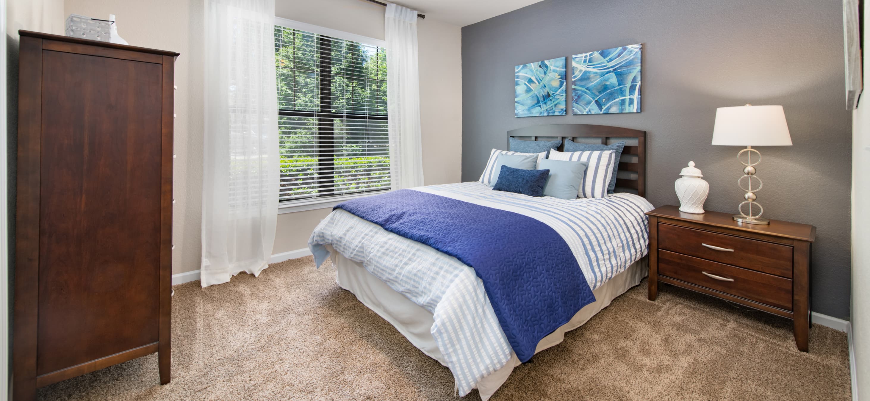 Bedroom at MAA Point Place in Greenville, SC