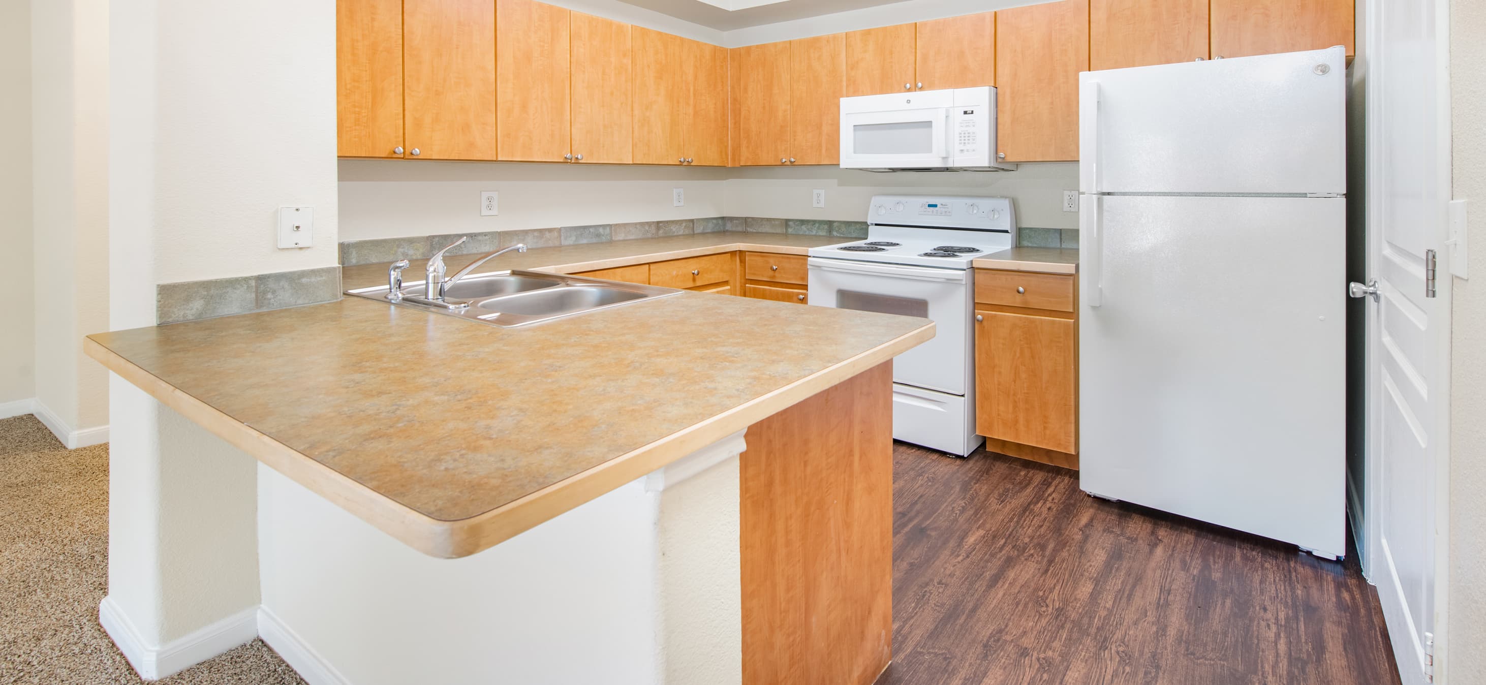 Kitchen at MAA Brushy Creek in Austin, TX