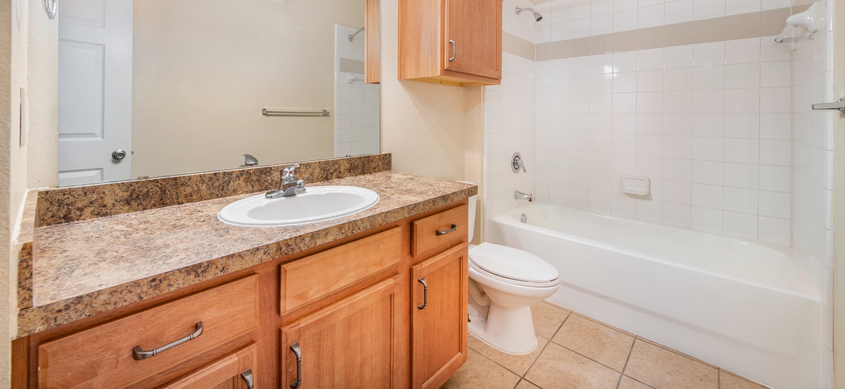 Bathroom at MAA Canyon Creek in Austin, TX