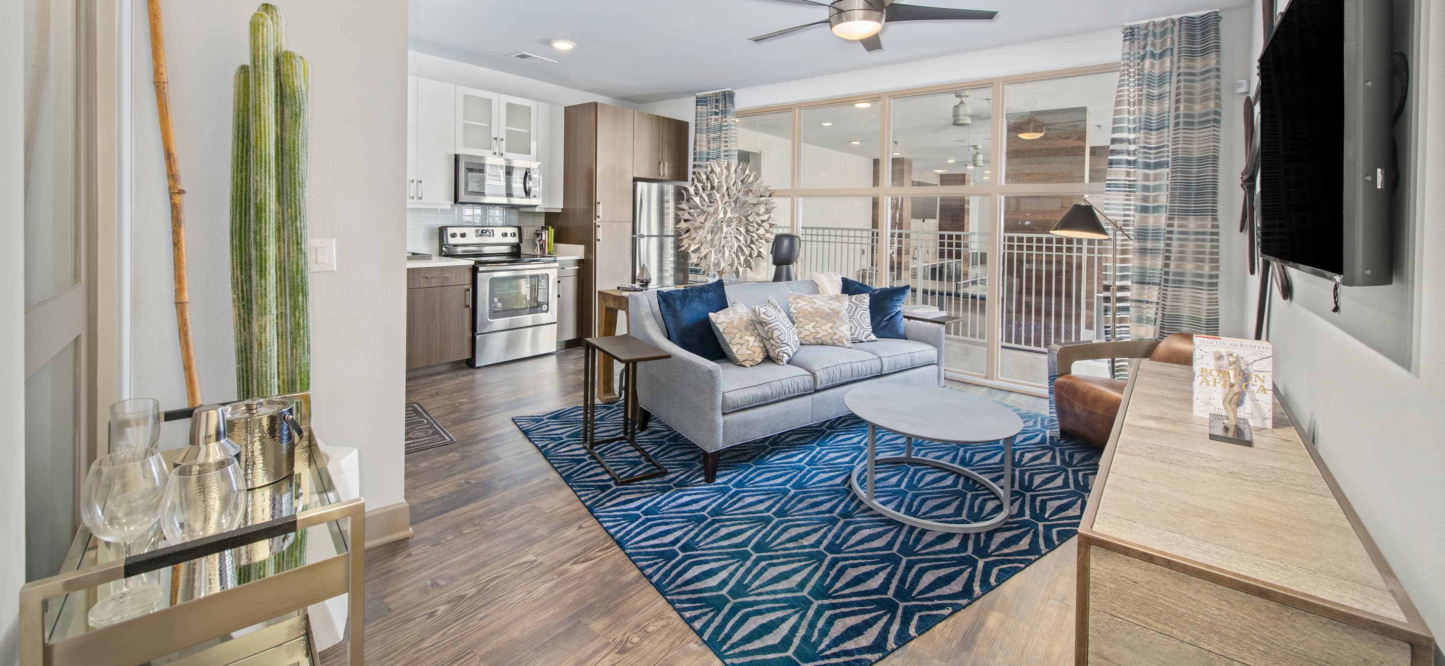 Model at MAA South Lamar luxury apartment homes in Austin, TX