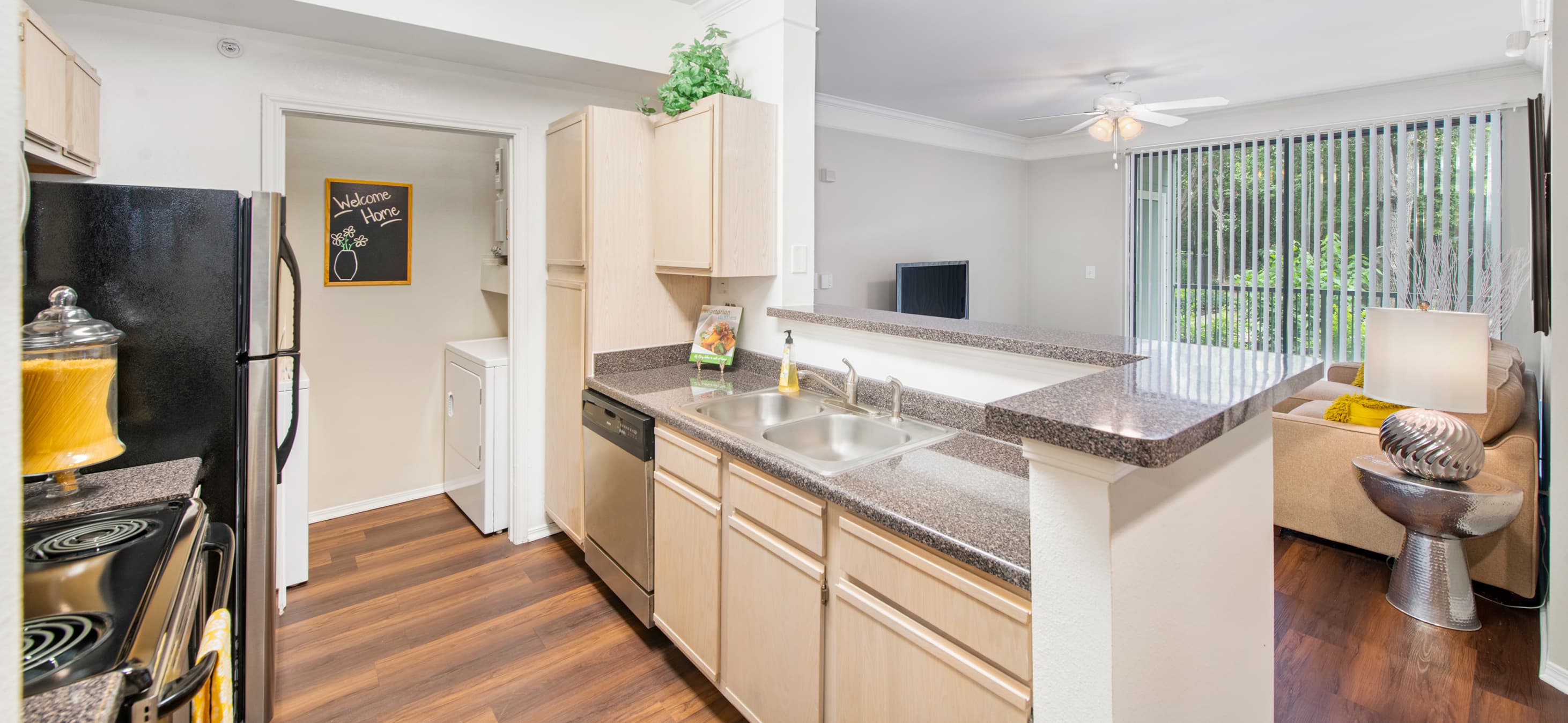 Kitchen at MAA Sunset Valley in Austin, TX