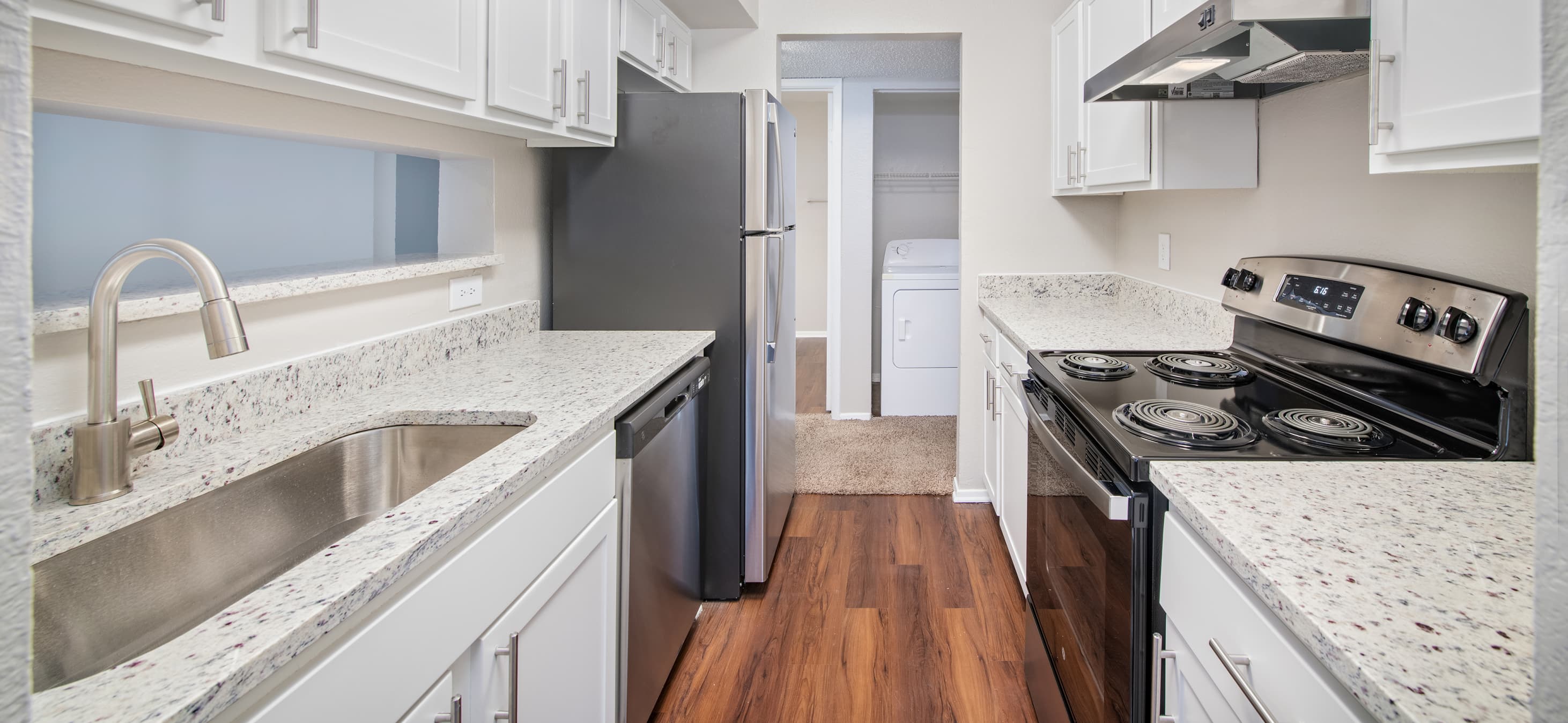 Kitchen at MAA East Austin in Austin, TX