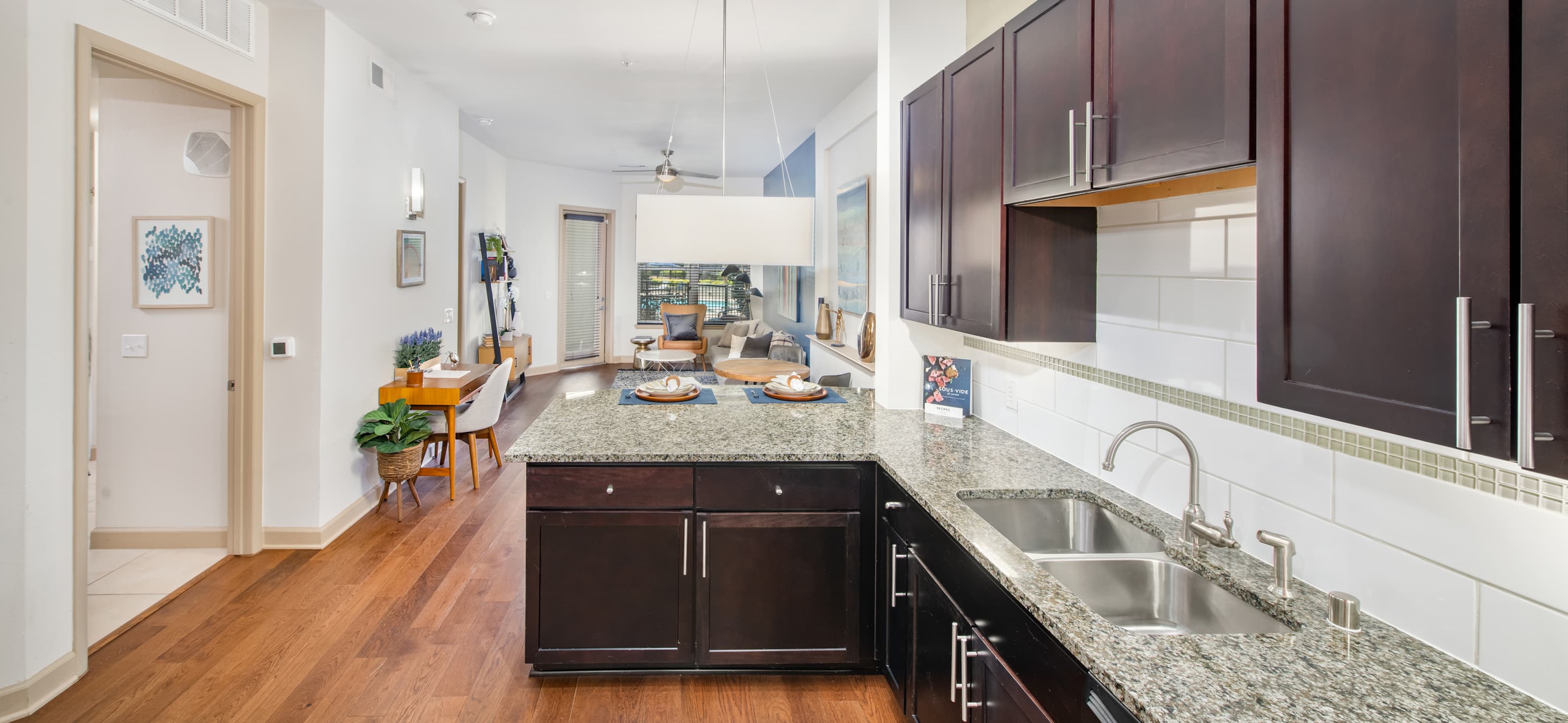 Kitchen at MAA Katy Trail in Dallas, TX