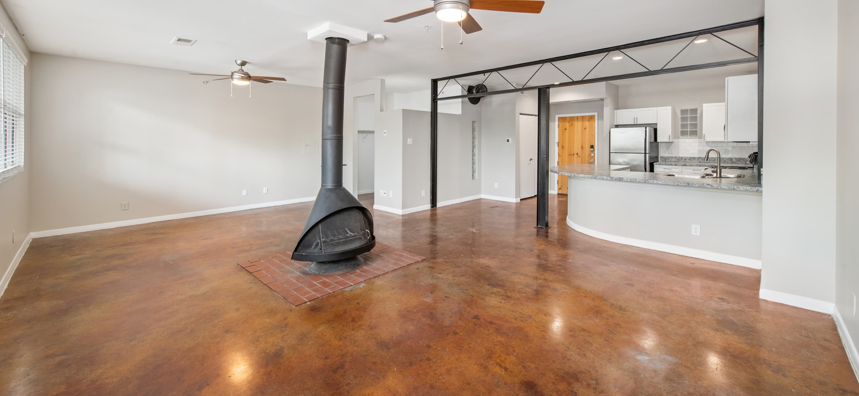 Wide angle living room at MAA McKinney in Dallas, TX