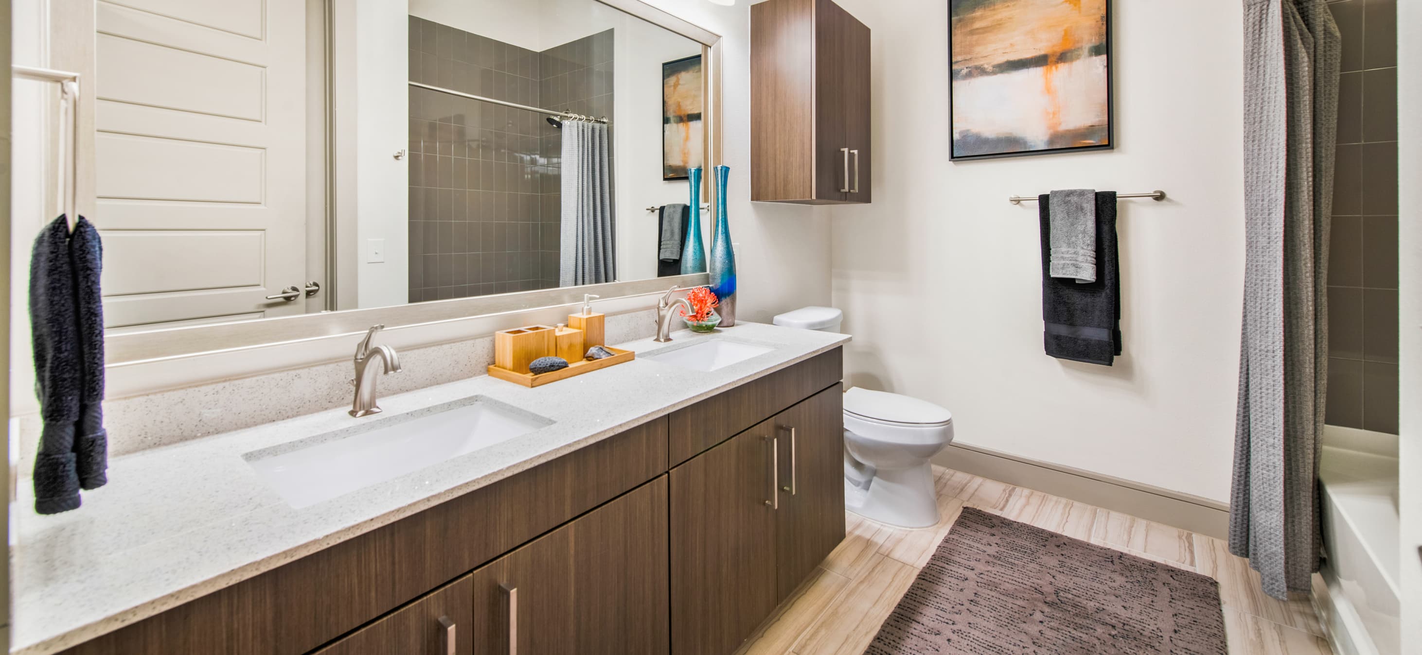 Bathroom at MAA at Afton Oaks in Houston, TX