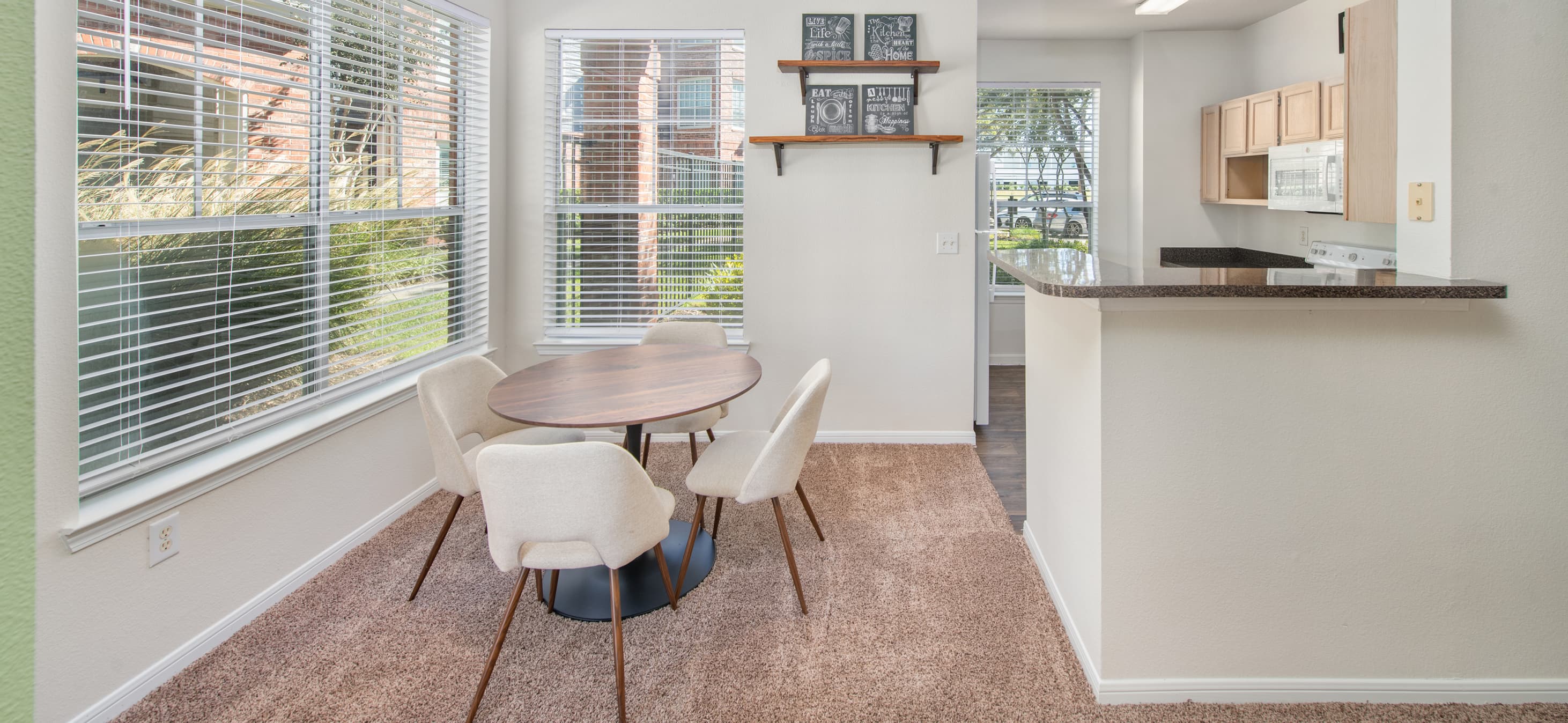 Dining and Kitchen at MAA Kirkwood in Houston, TX