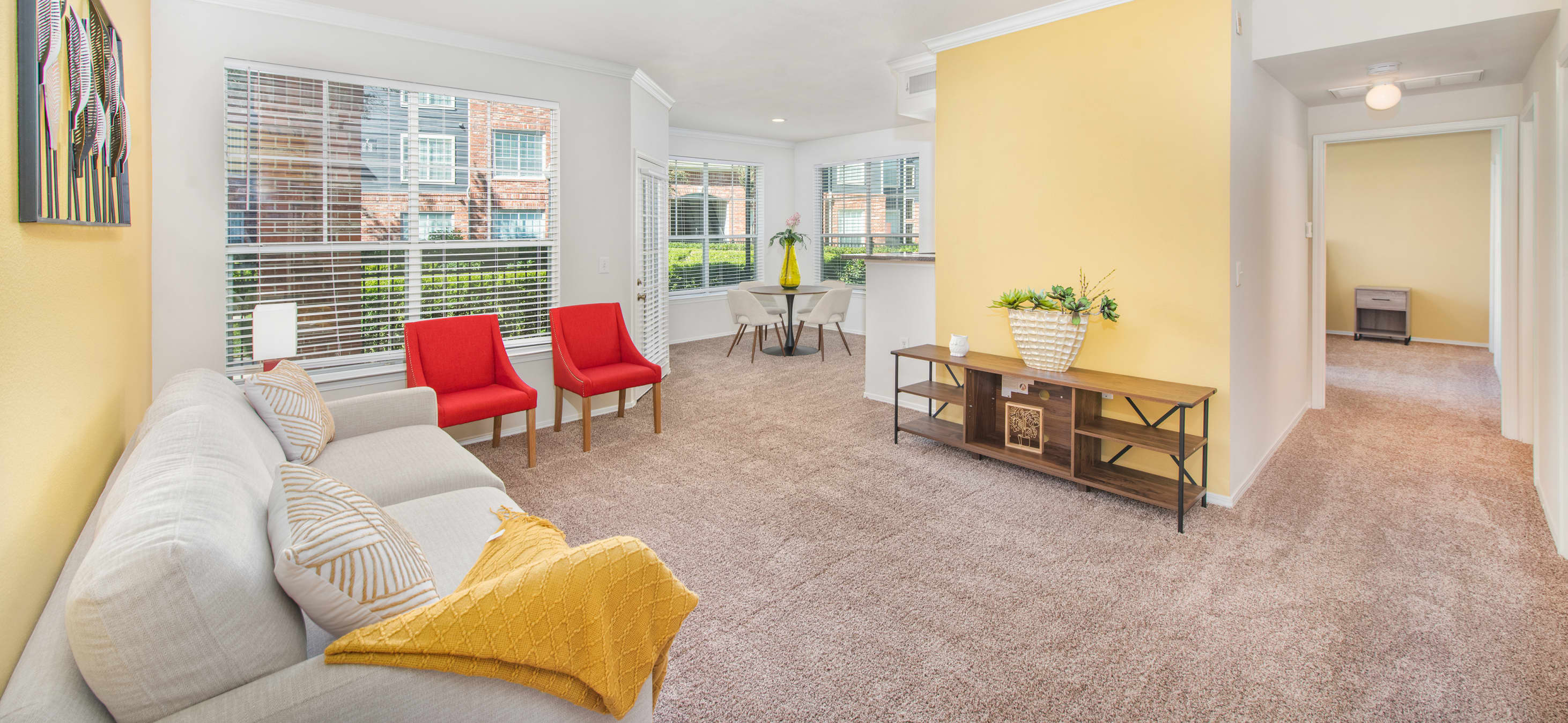 Living Room at MAA Kirkwood in Houston, TX