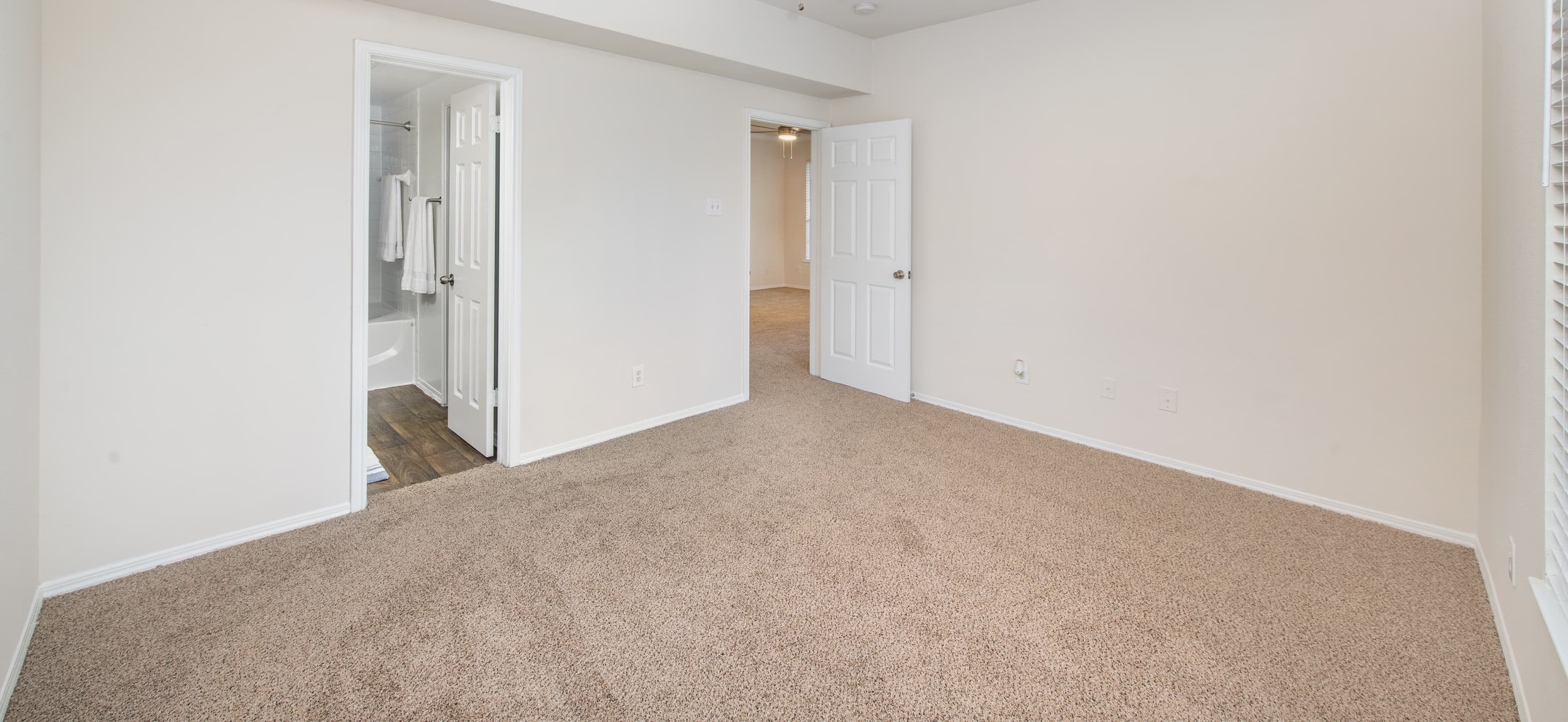 Bedroom at MAA Kirkwood luxury apartment homes in Stafford, TX