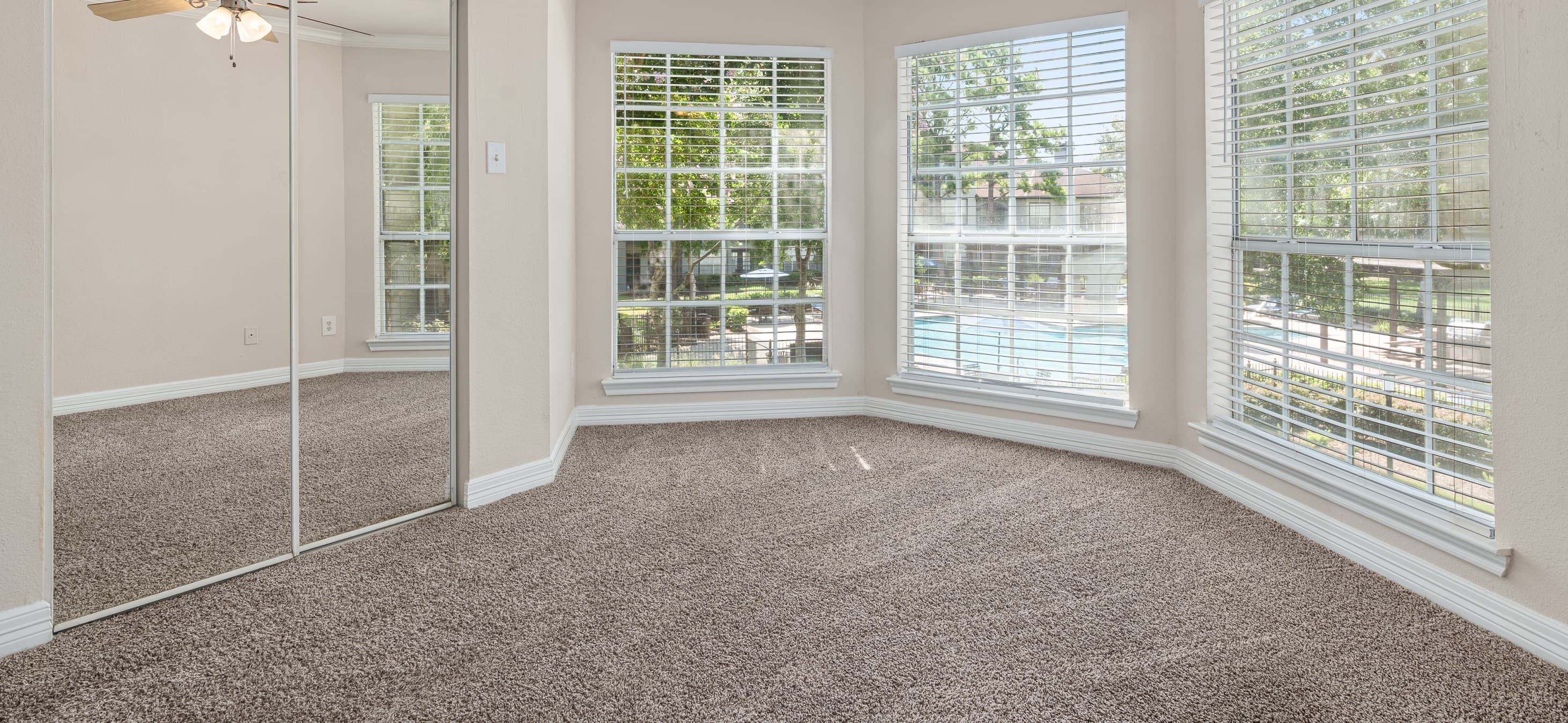 Bedroom at MAA Ranchstone luxury apartment homes in Houston, TX