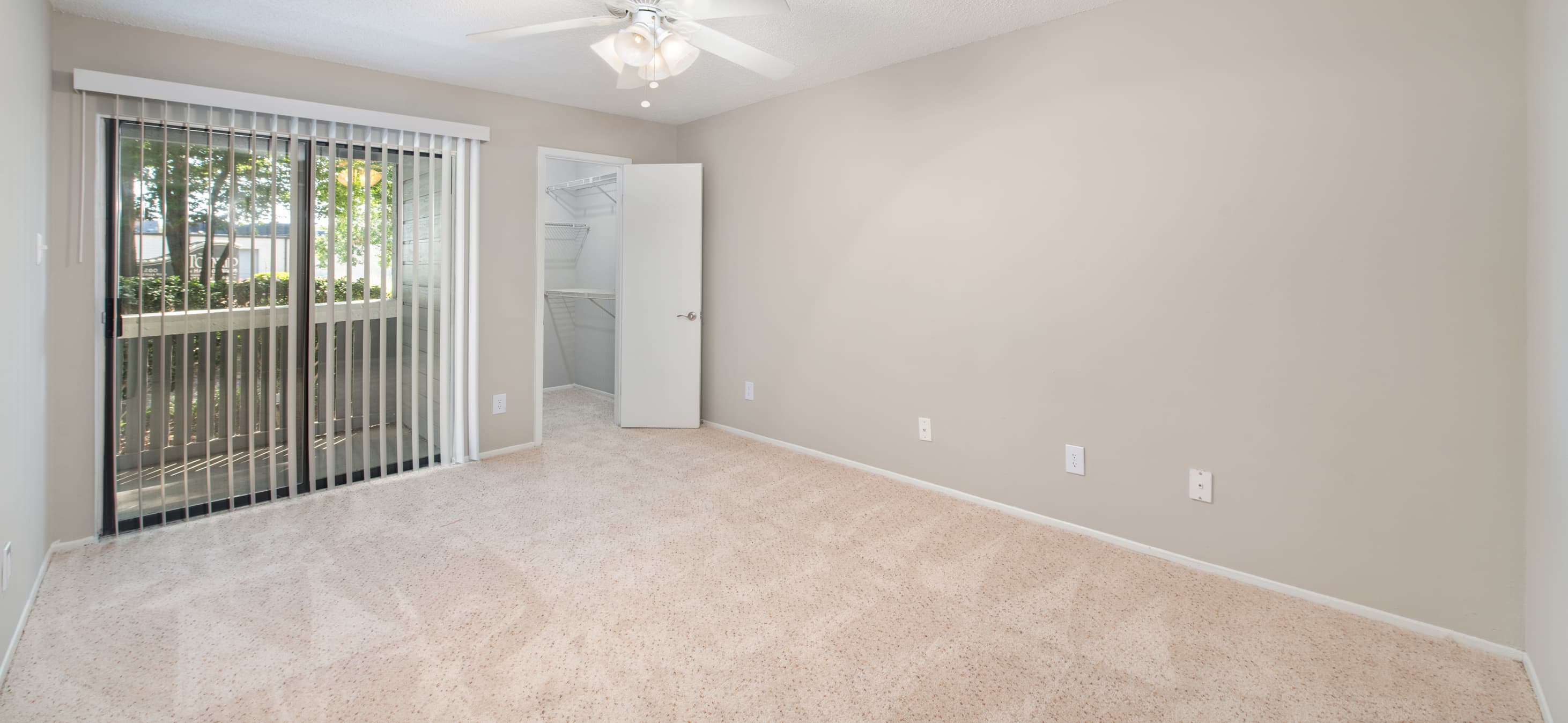 Bedroom at MAA Township luxury apartment homes in Hampton, VA