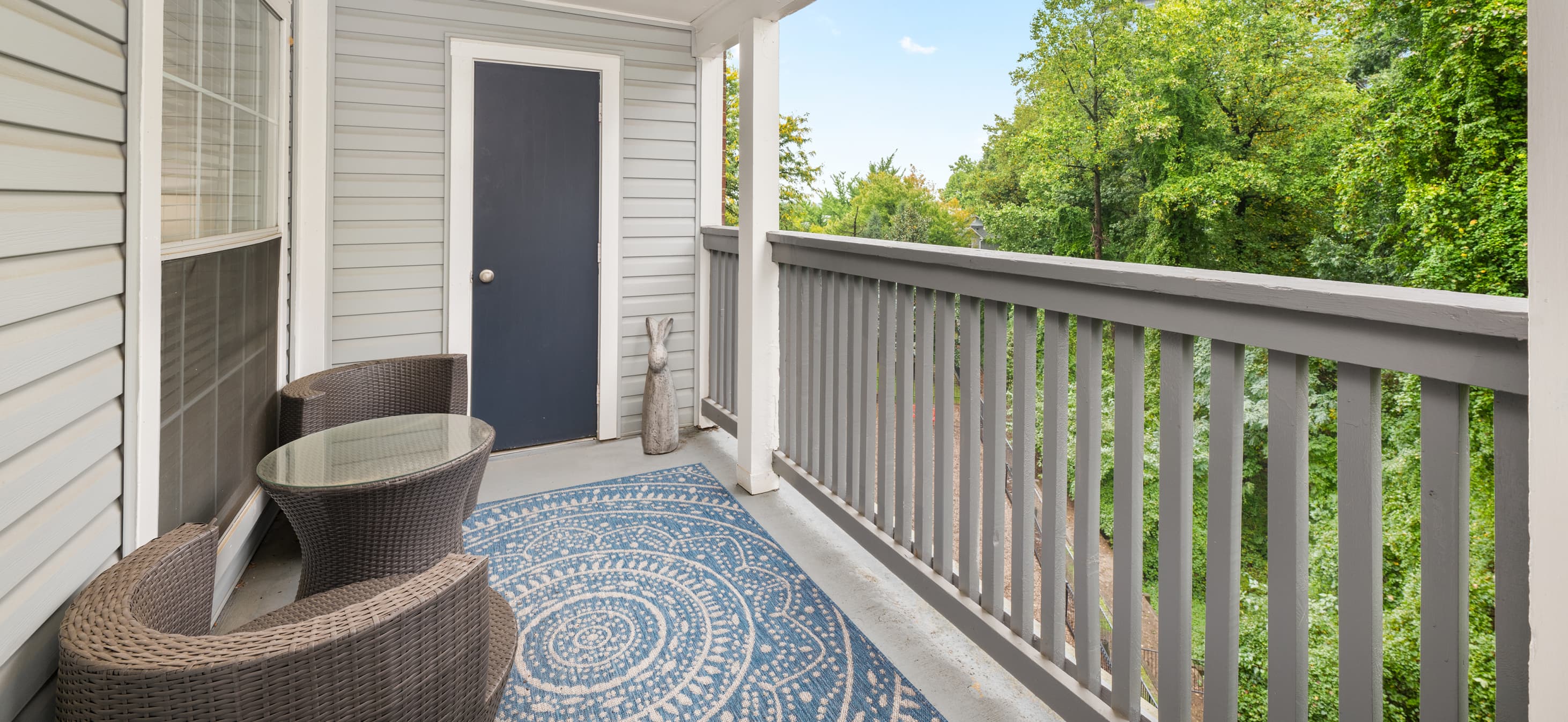 Balcony at MAA Tysons Corner luxury apartment homes in Mclean, VA