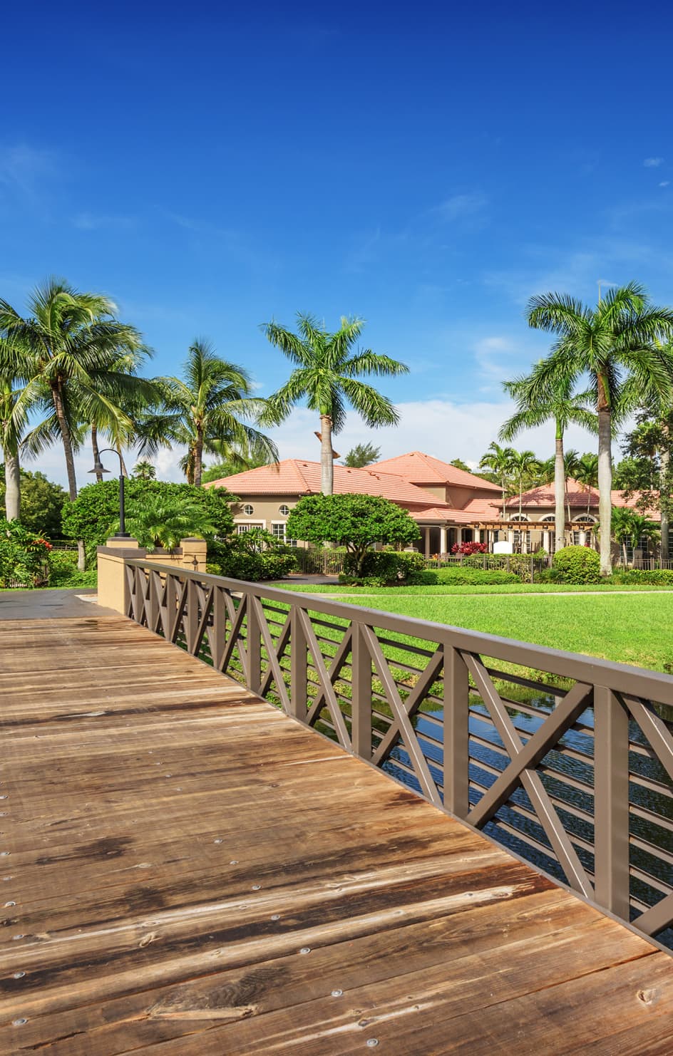 Bridge at Preserve at Coral Square luxury apartment homes in Coral Springs, FL