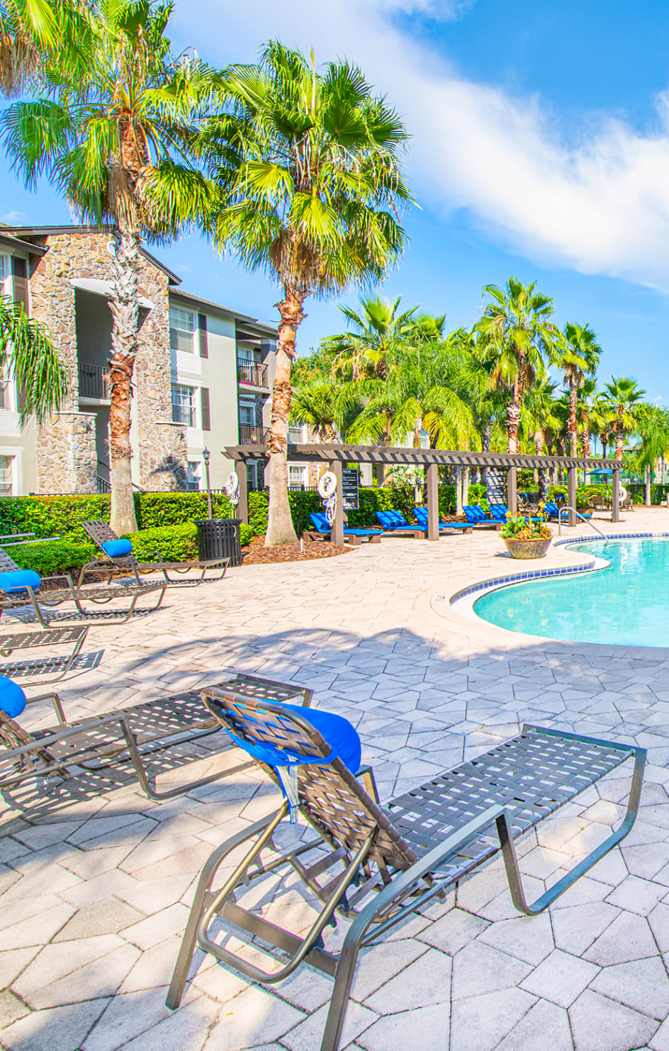 Pool at MAA Lake Nona luxury apartment homes in Orlando, FL