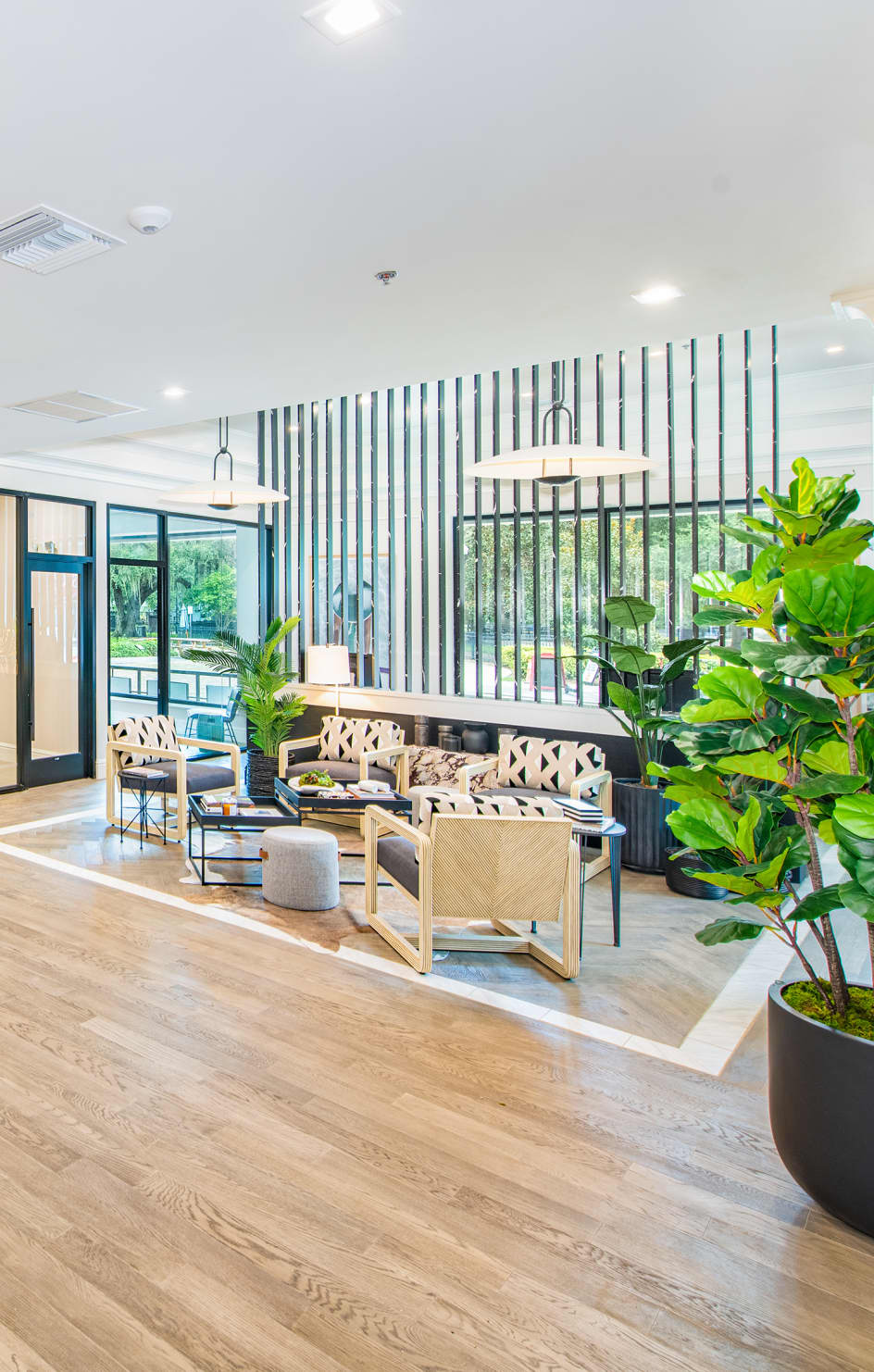 Leasing office at MAA Parkside luxury apartment homes in Orlando, FL