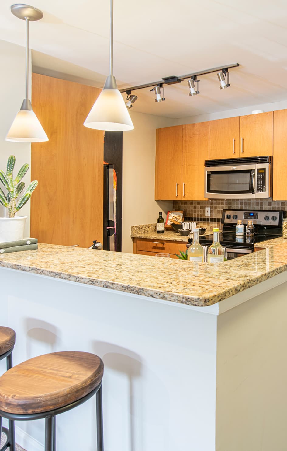 Kitchen 2 at MAA Chastain luxury apartment homes in Atlanta, GA