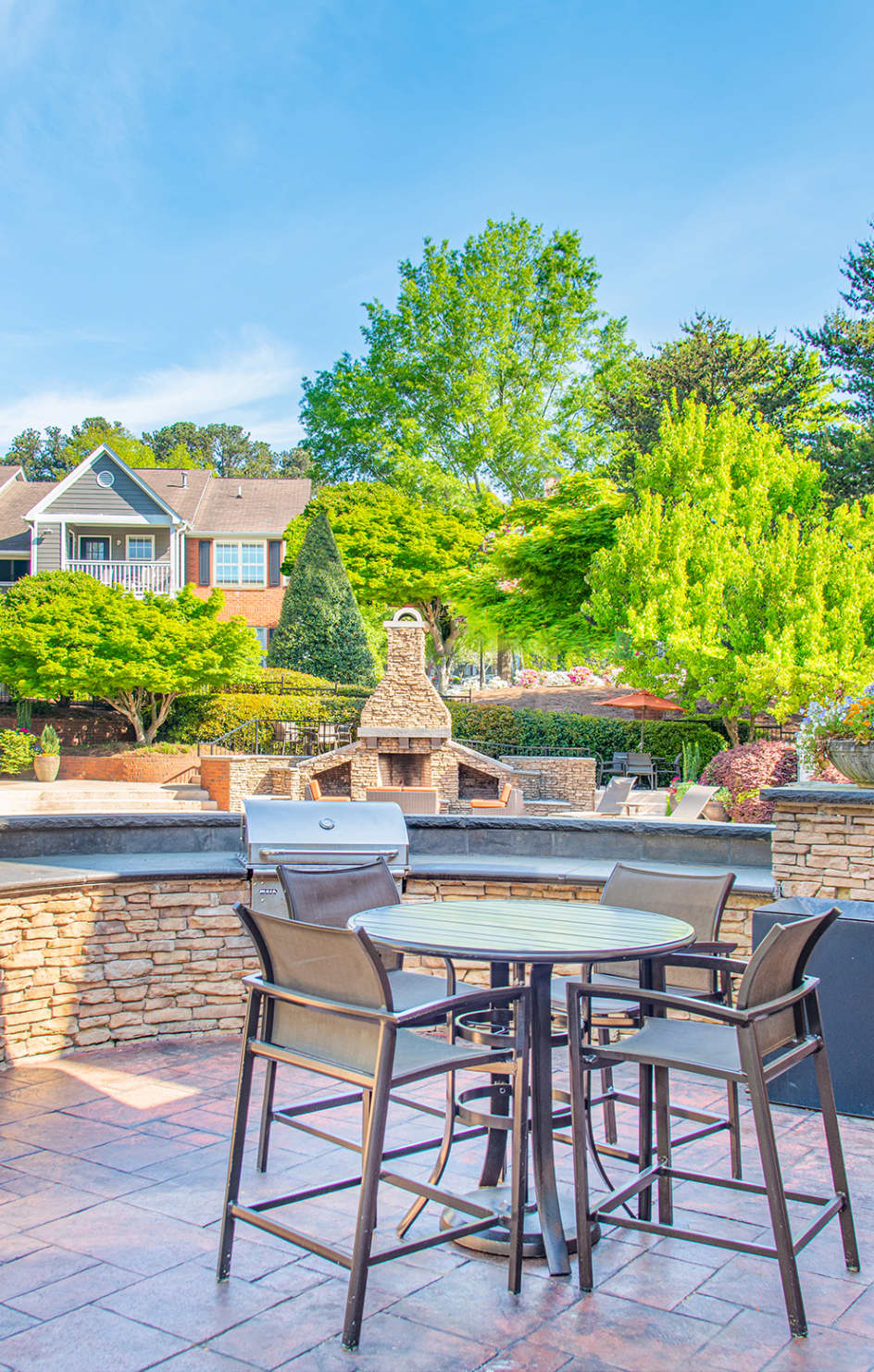 Grill area at MAA Pleasant Hill luxury apartment homes in Atlanta, GA