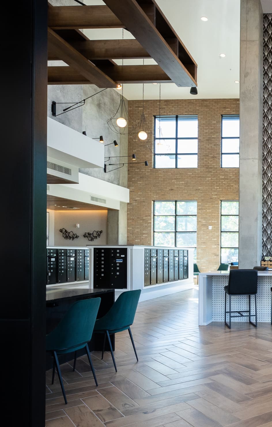 Resident lounge at MAA Optimist Park in Charlotte, NC