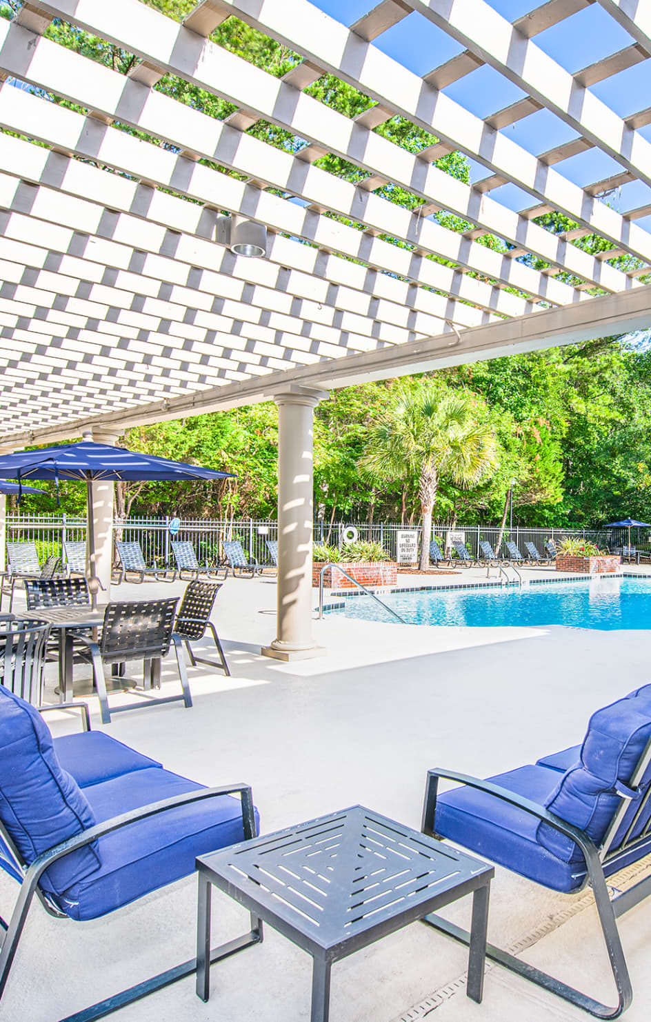 Pool at MAA Cypress Cove luxury apartment homes in Charleston, SC