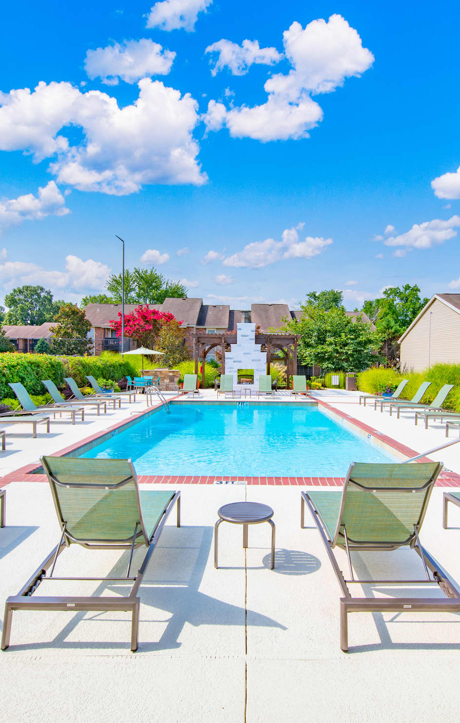 Pool at Kirby Station luxury apartment homes in Memphis, TN