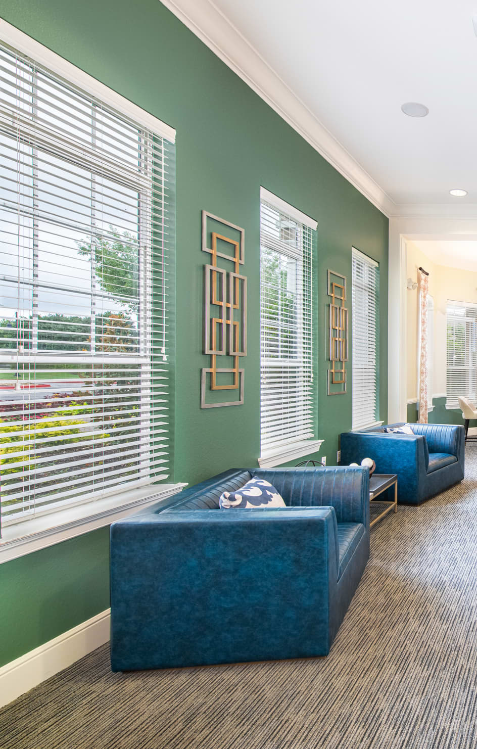 Business Center at MAA Double Creek luxury apartment homes in Austin, TX