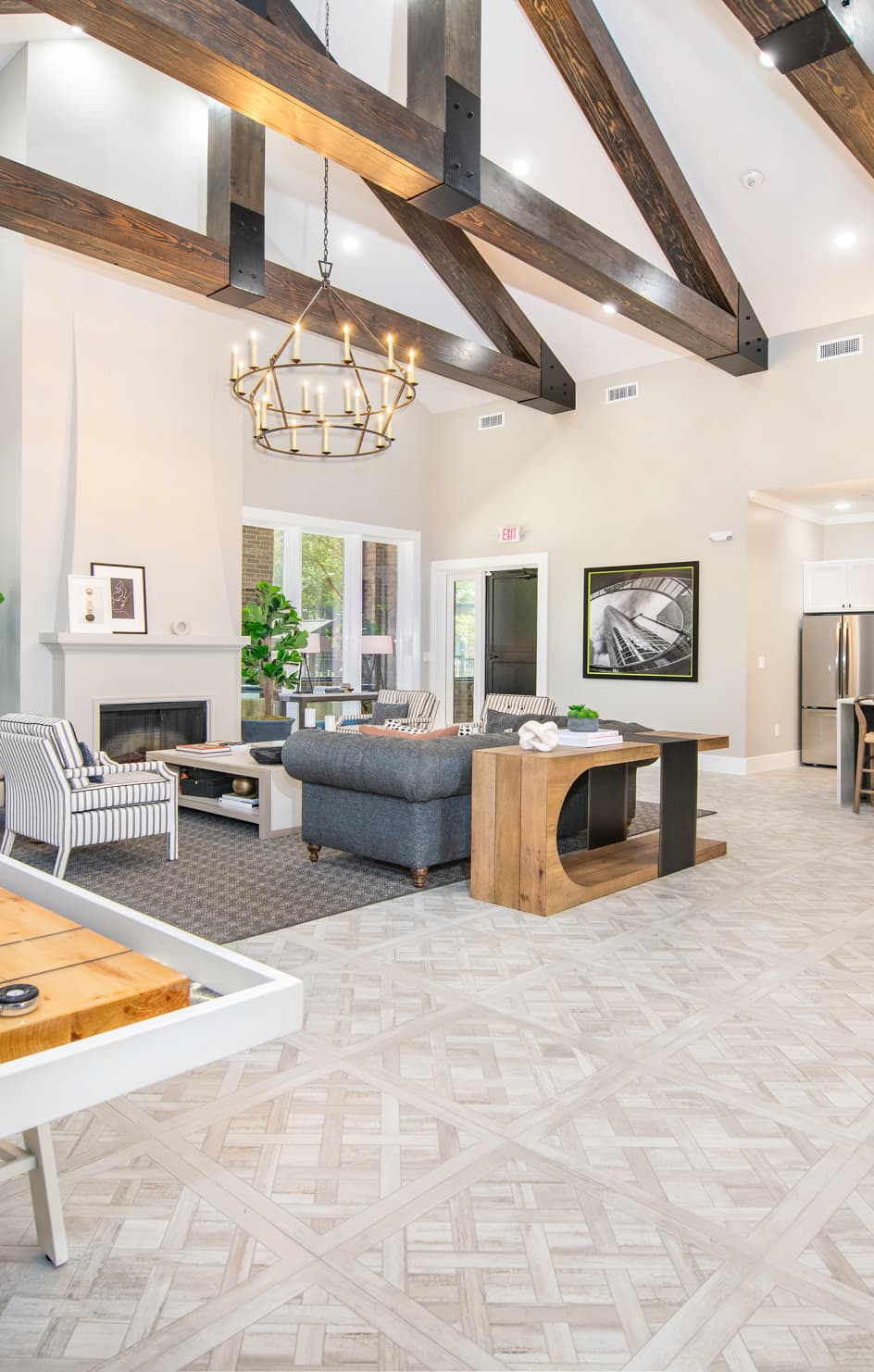 Clubhouse at MAA Grand Cypress luxury apartment homes in Houston, TX