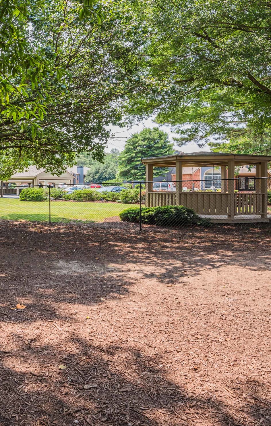 Dog Park at Colonial Village at Hampton Glen luxury apartment homes in Glen Allen, VA