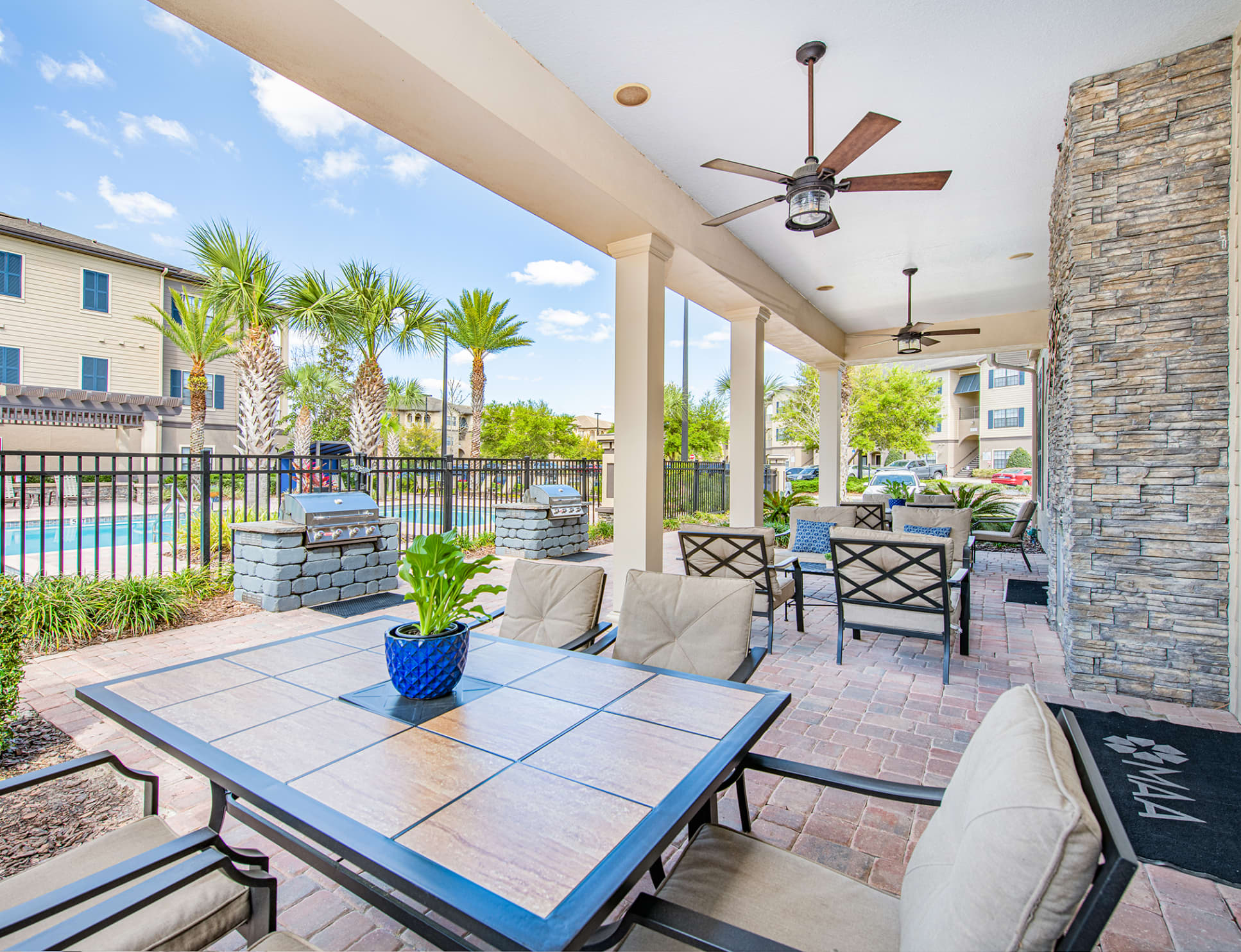 Pool at The Retreat at Magnolia Parke luxury apartment homes in Gainesville, FL
