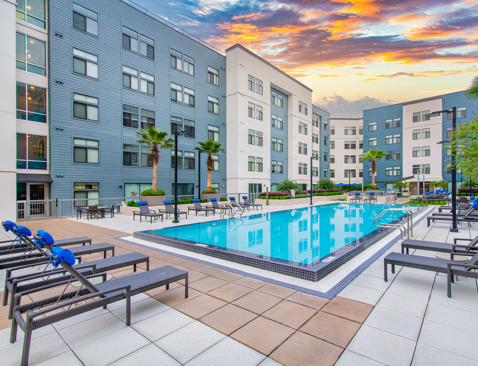 Pool at 220 Riverside luxury apartment homes in Jacksonville, FL