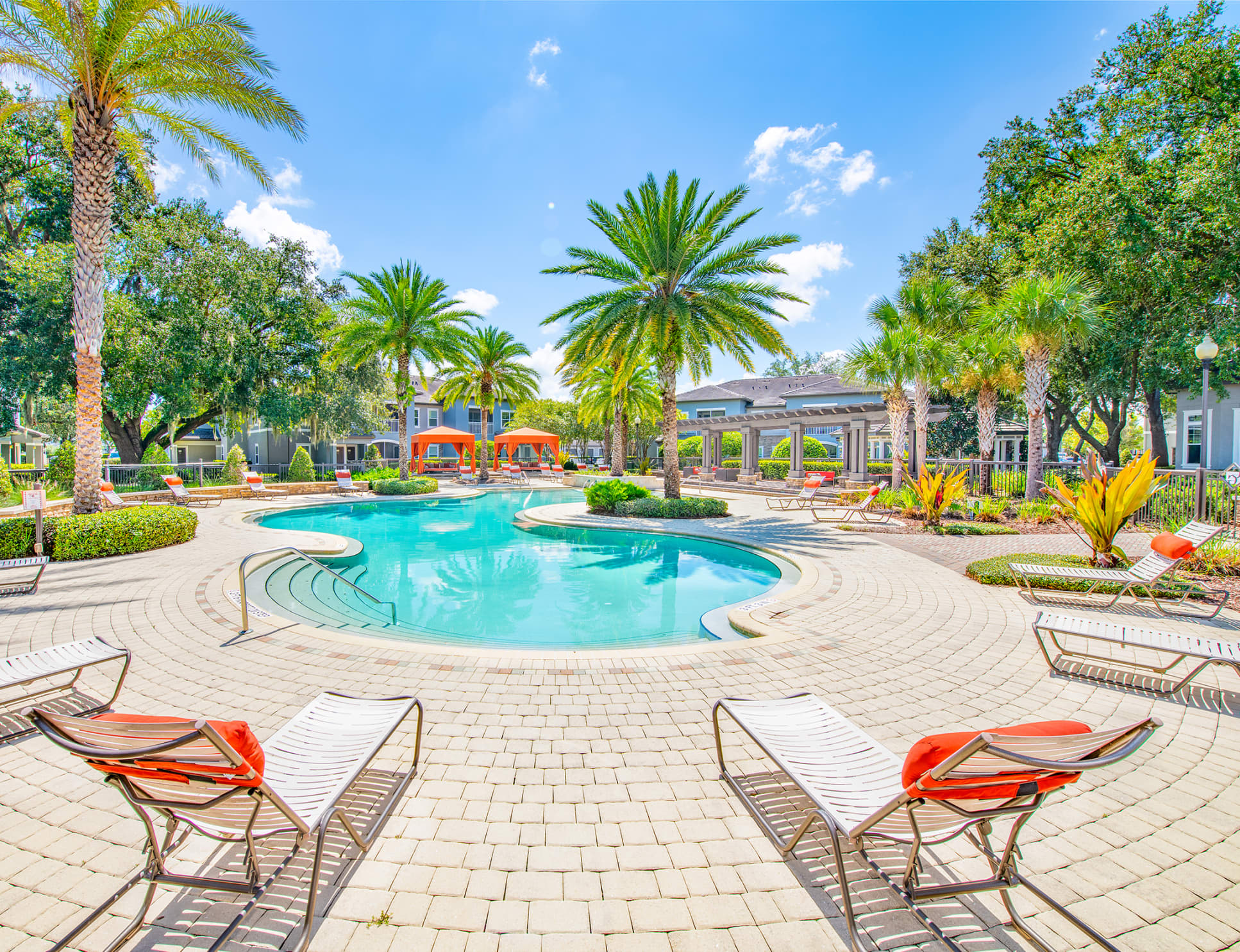 Pool at MAA Lake Mary luxury apartment homes in Orlando, FL