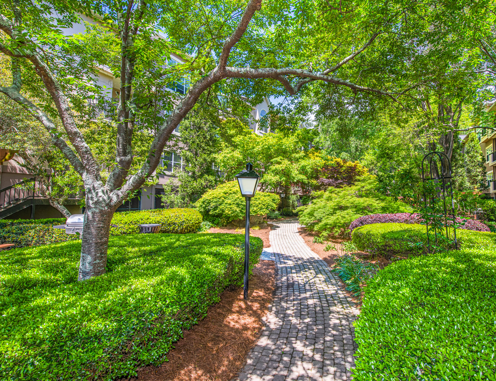 Walking Trail at MAA Chastain luxury apartment homes in Atlanta, GA