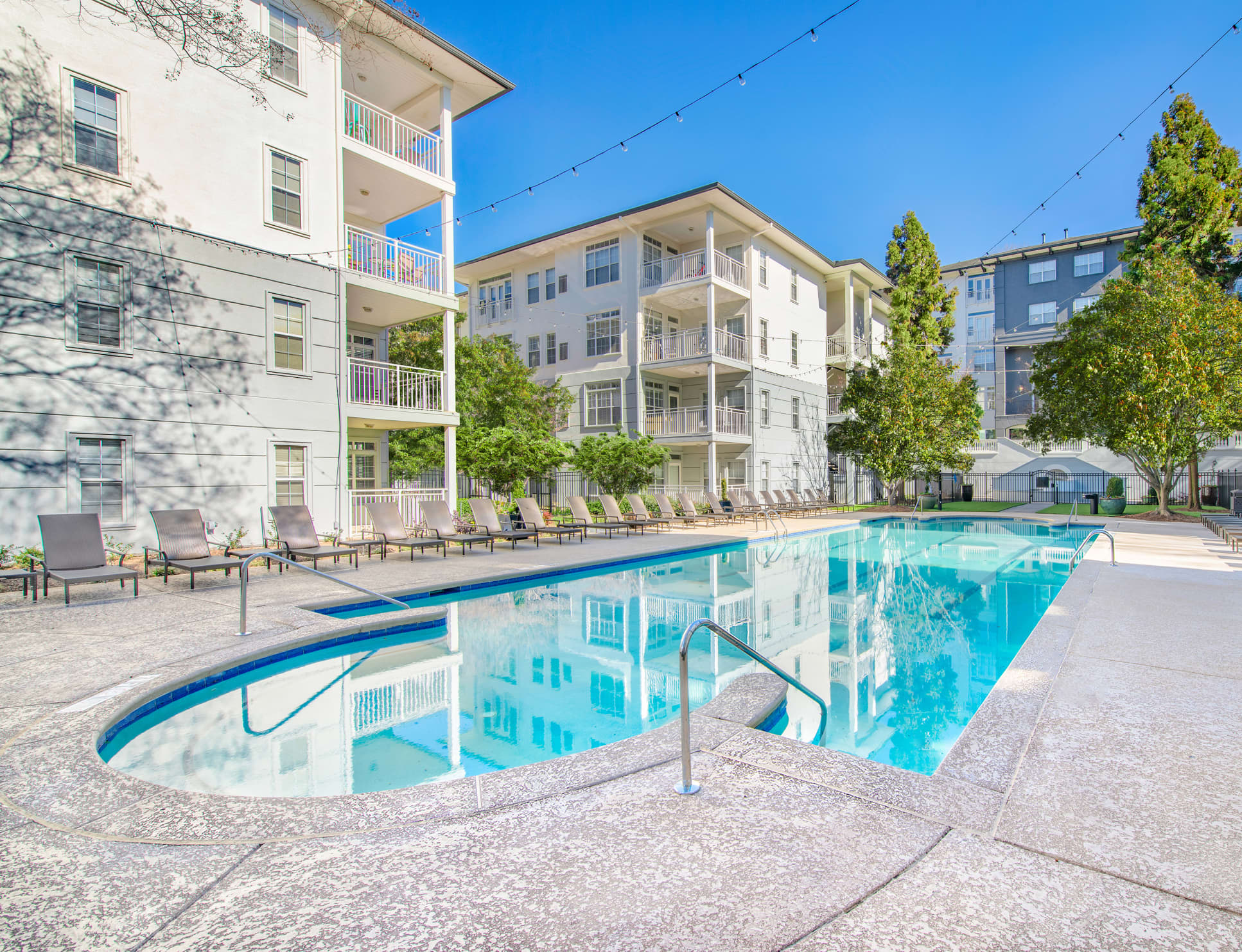 Pool area at MAA Gardens in Atlanta, GA