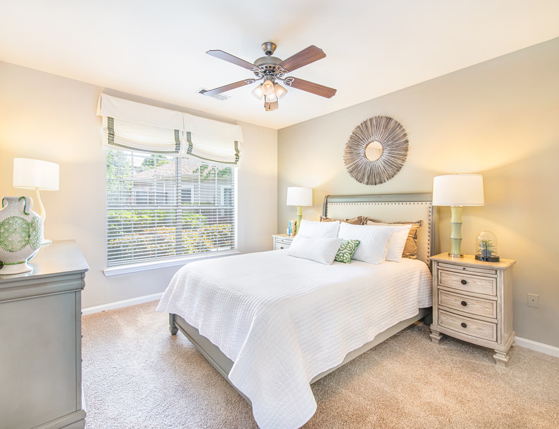 Bedroom at MAA Prescott luxury apartment homes in Atlanta, GA