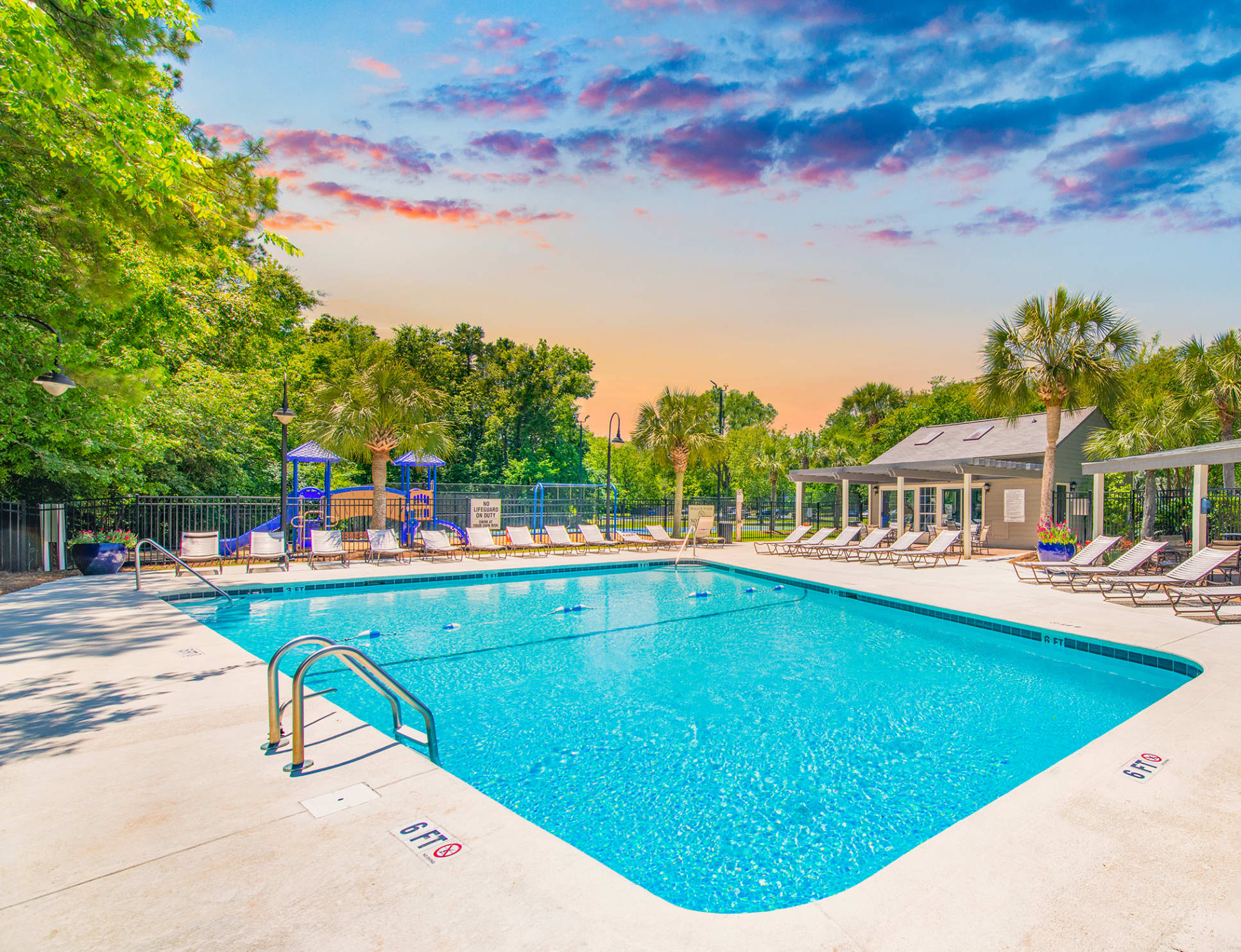 Pool 2 at MAA Water's Edge luxury apartment homes in Charleston, SC