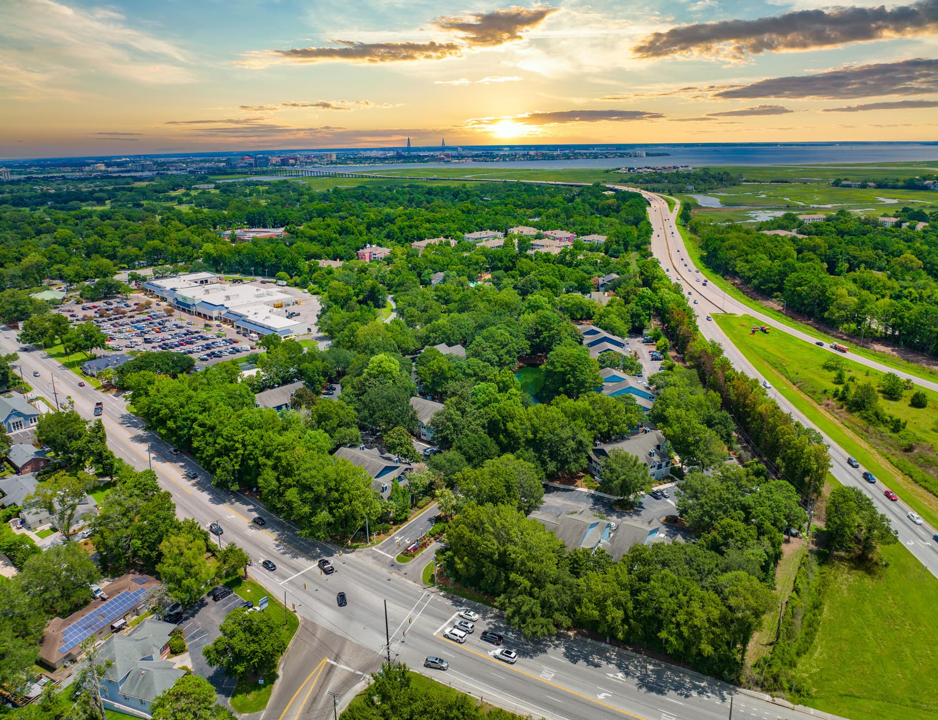 Aerial Property at Quarterdeck at James Island in Charleston, SC