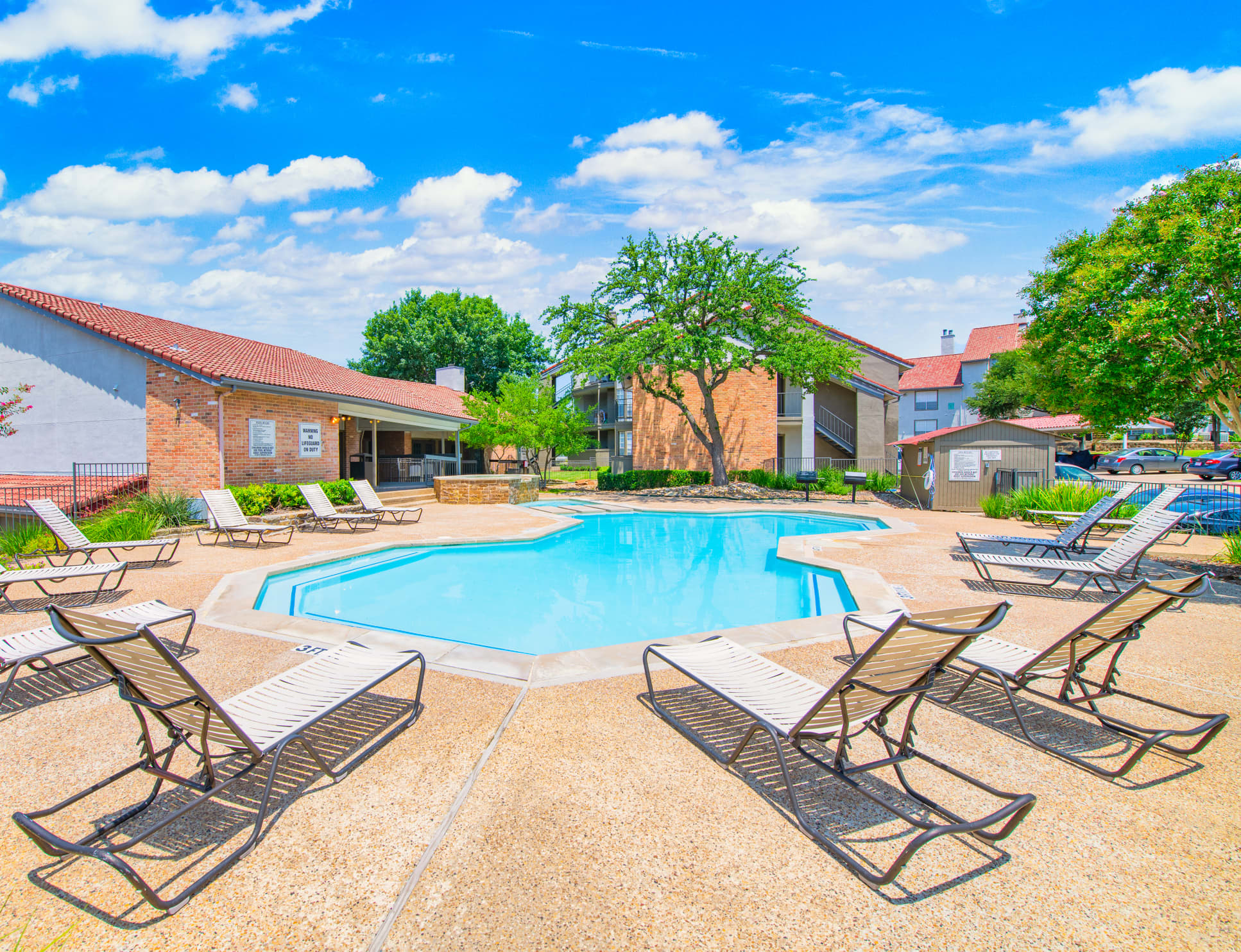 Pool at MAA Remington Hills luxury apartment homes in Irving, TX
