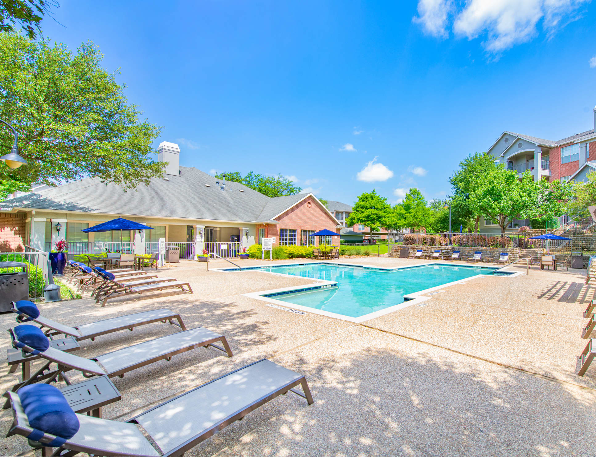 Pool at MAA Shoal Creek luxury apartment homes in Dallas, TX