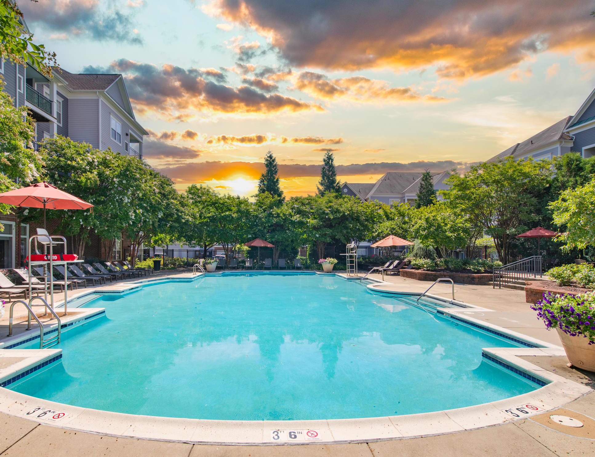 Pool at Post Fallsgrove in Rockville, MD