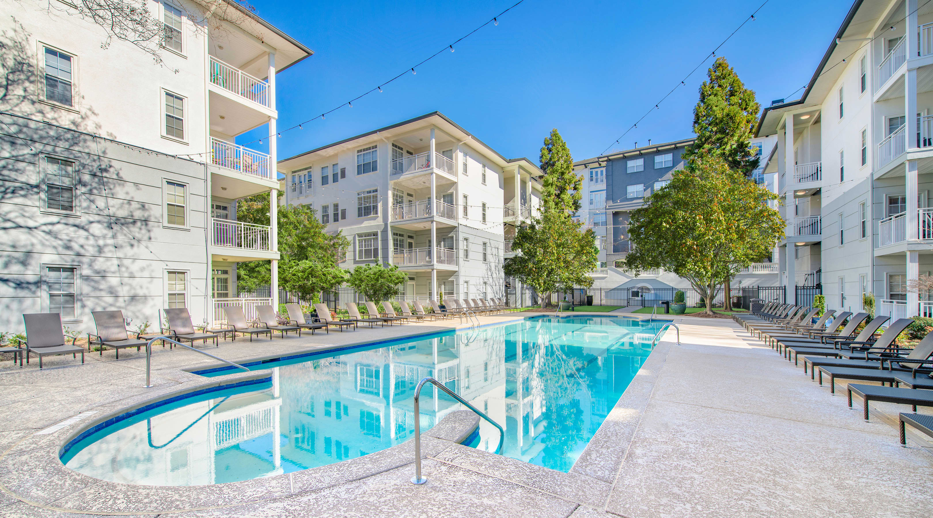 Pool area at MAA Gardens in Atlanta, GA
