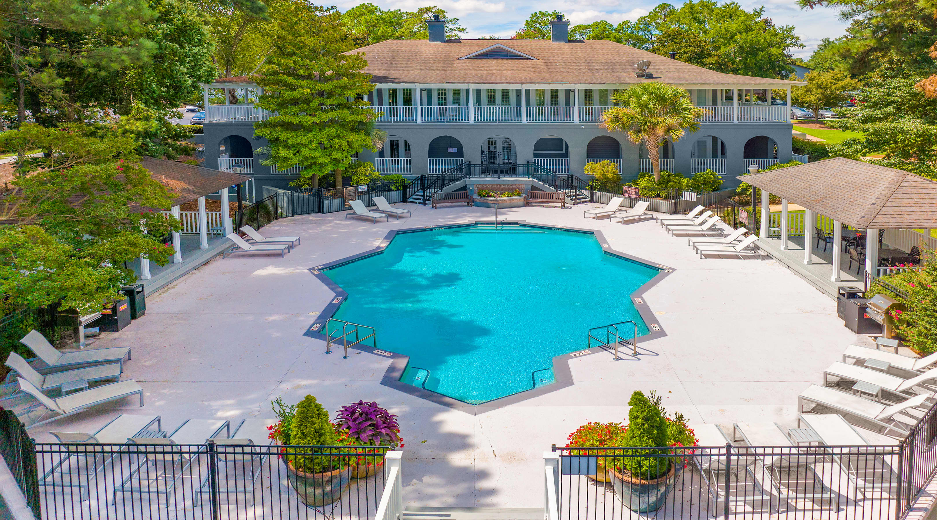 Pool view at TPC Columbia in Columbia, SC