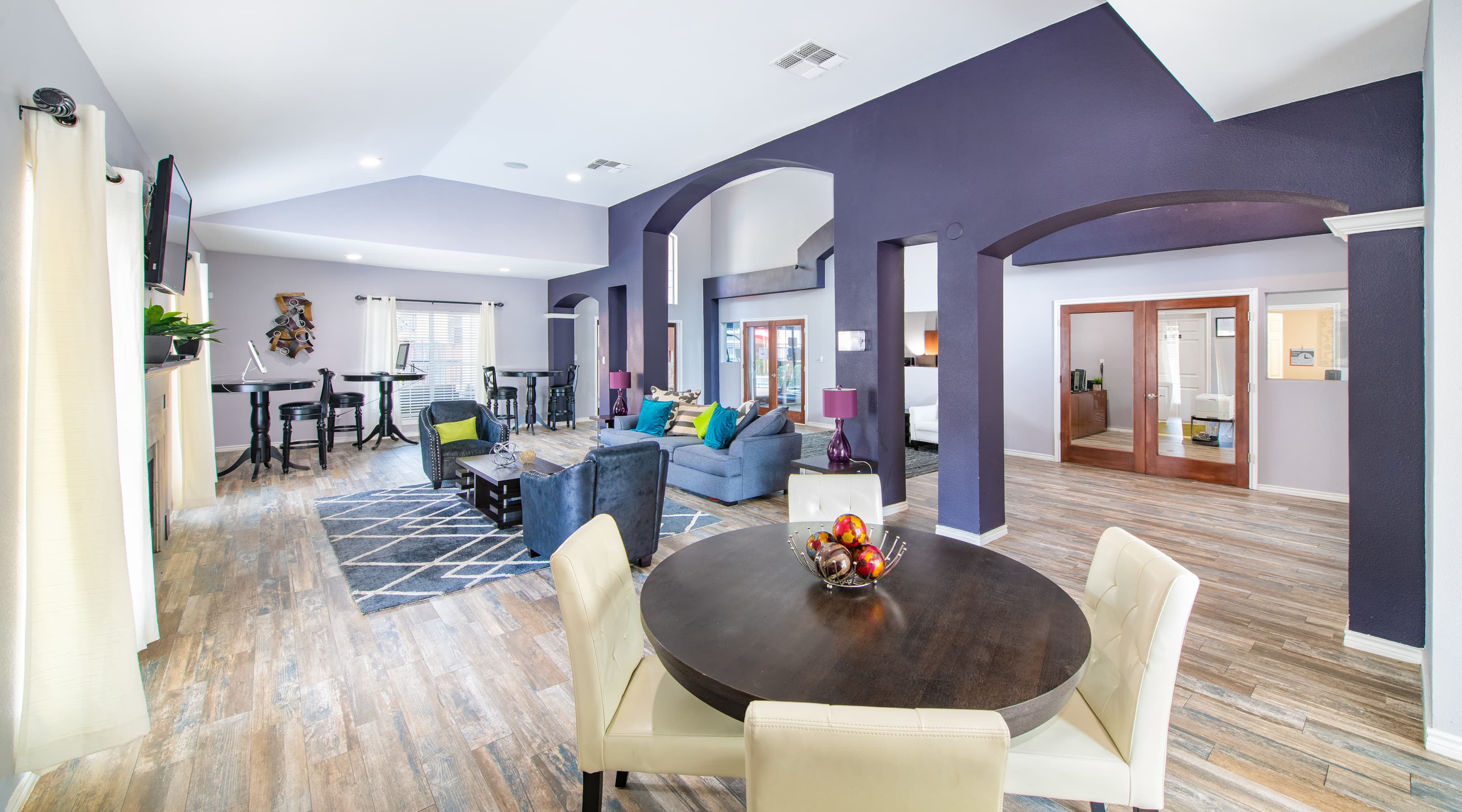 Clubhouse at MAA Sierra Vista luxury apartment homes in Austin, TX