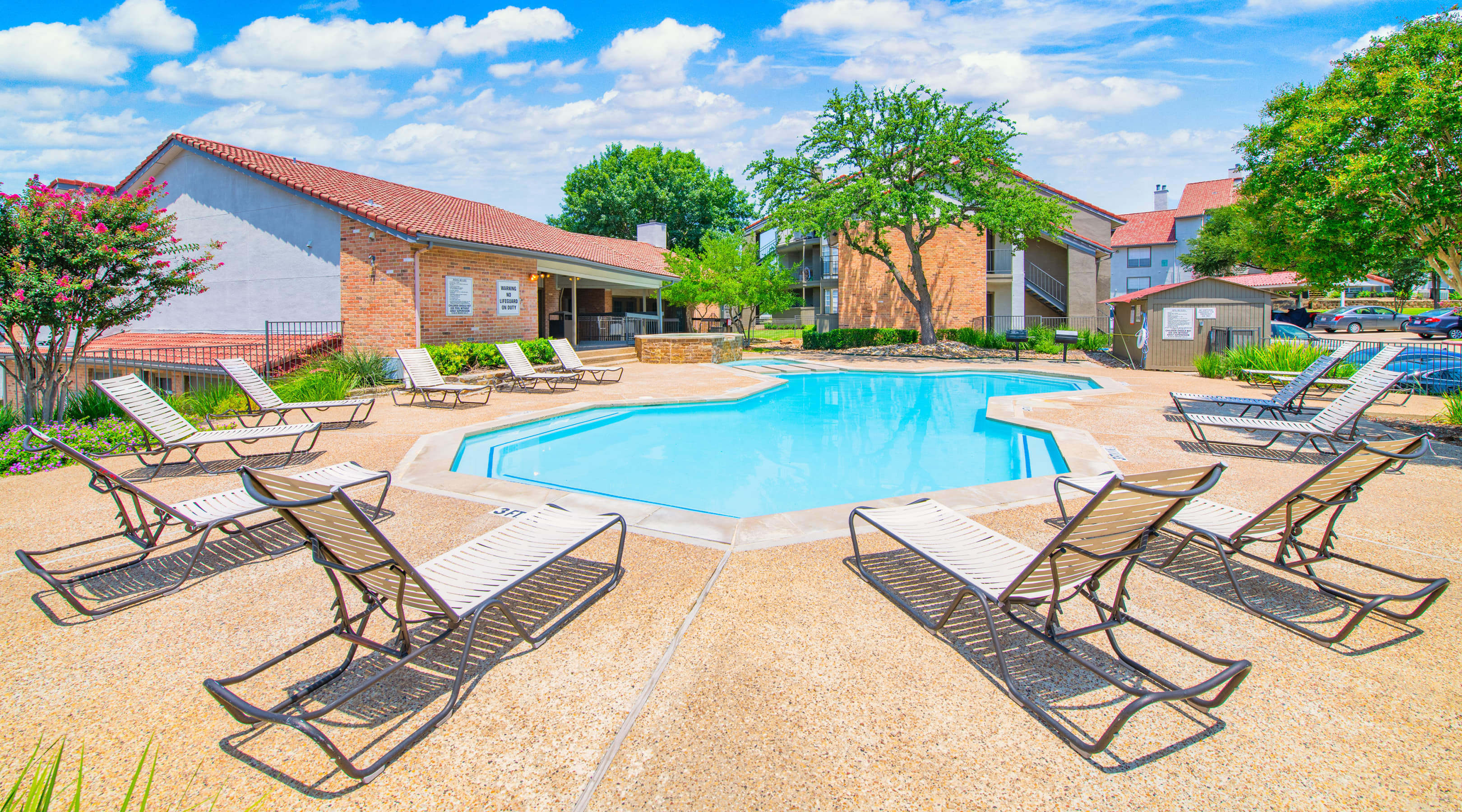 Pool at MAA Remington Hills luxury apartment homes in Irving, TX