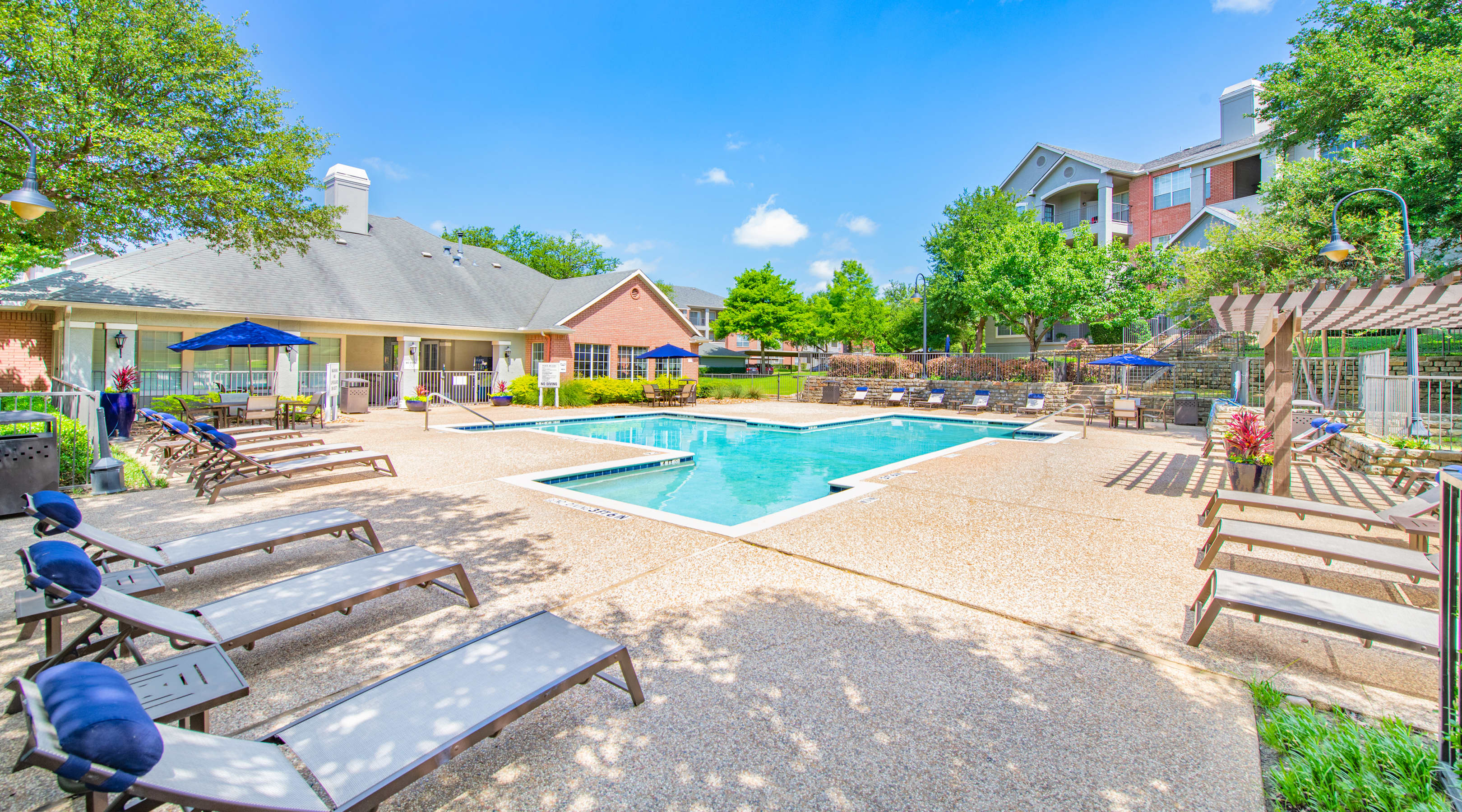 Pool at MAA Shoal Creek luxury apartment homes in Dallas, TX