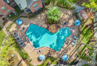 Pool at MAA Greenwood Forest luxury apartment homes in Houston, TX