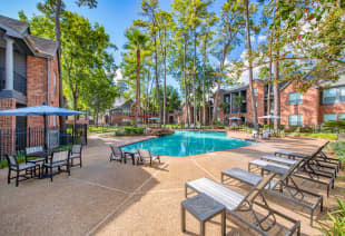 Pool at MAA Greenwood Forest luxury apartment homes in Houston, TX