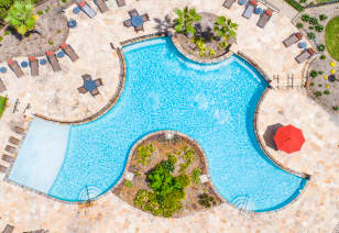 Pool at MAA Grand Cypress luxury apartment homes in Cypress, TX