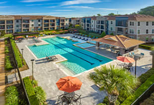 Pool at MAA Vintage Park luxury apartment homes in Houston, TX