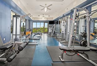 Fitness at Market Station luxury apartment homes in Kansas City, MO